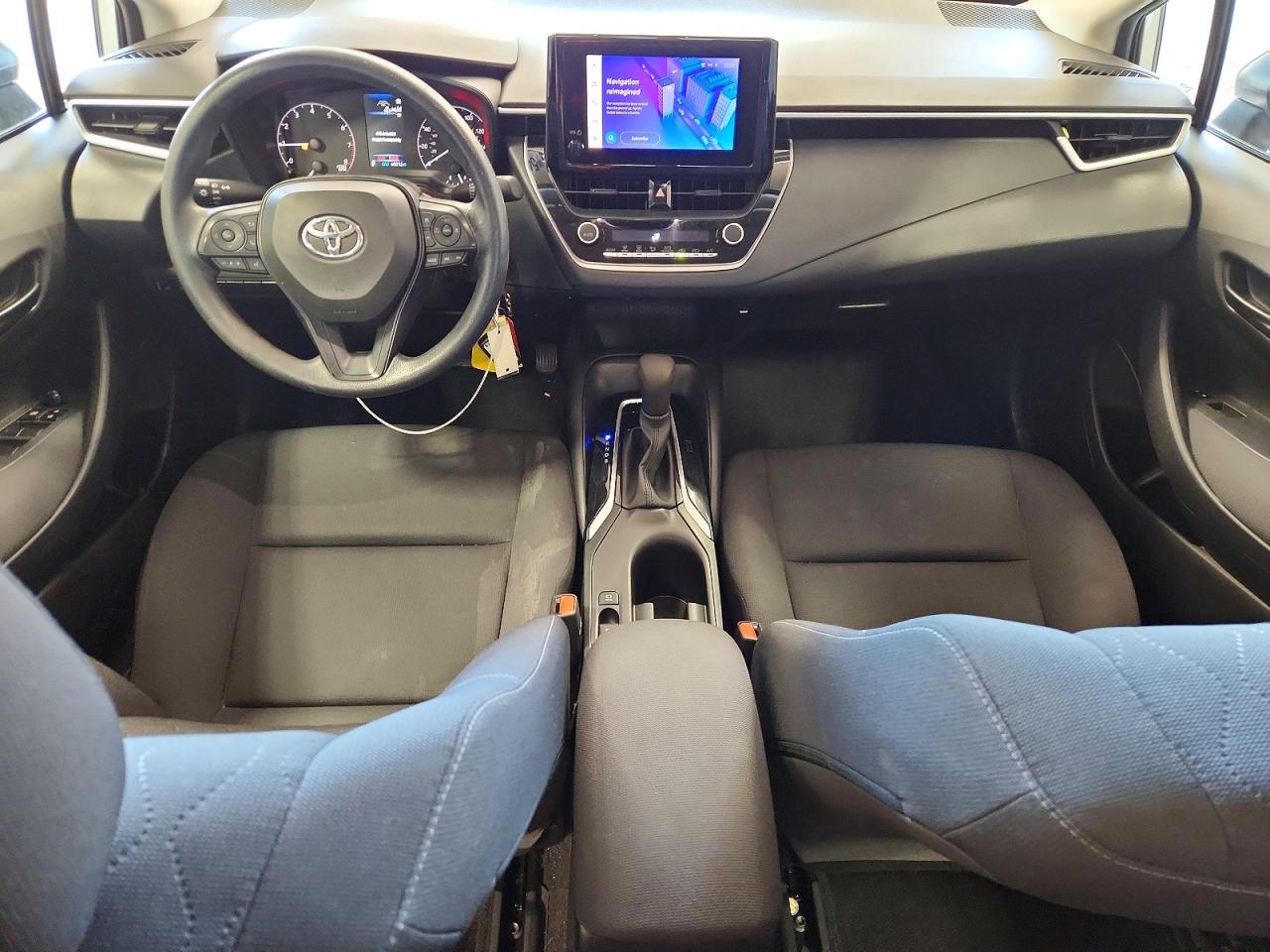 2023 Toyota Corolla Le White vin: 5YFB4MDE5PP058017