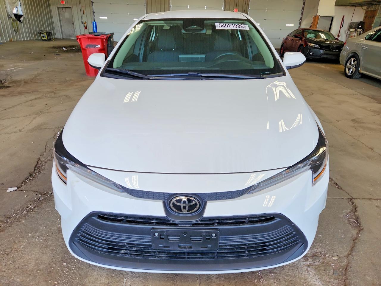 2023 Toyota Corolla Le White vin: 5YFB4MDE5PP058017