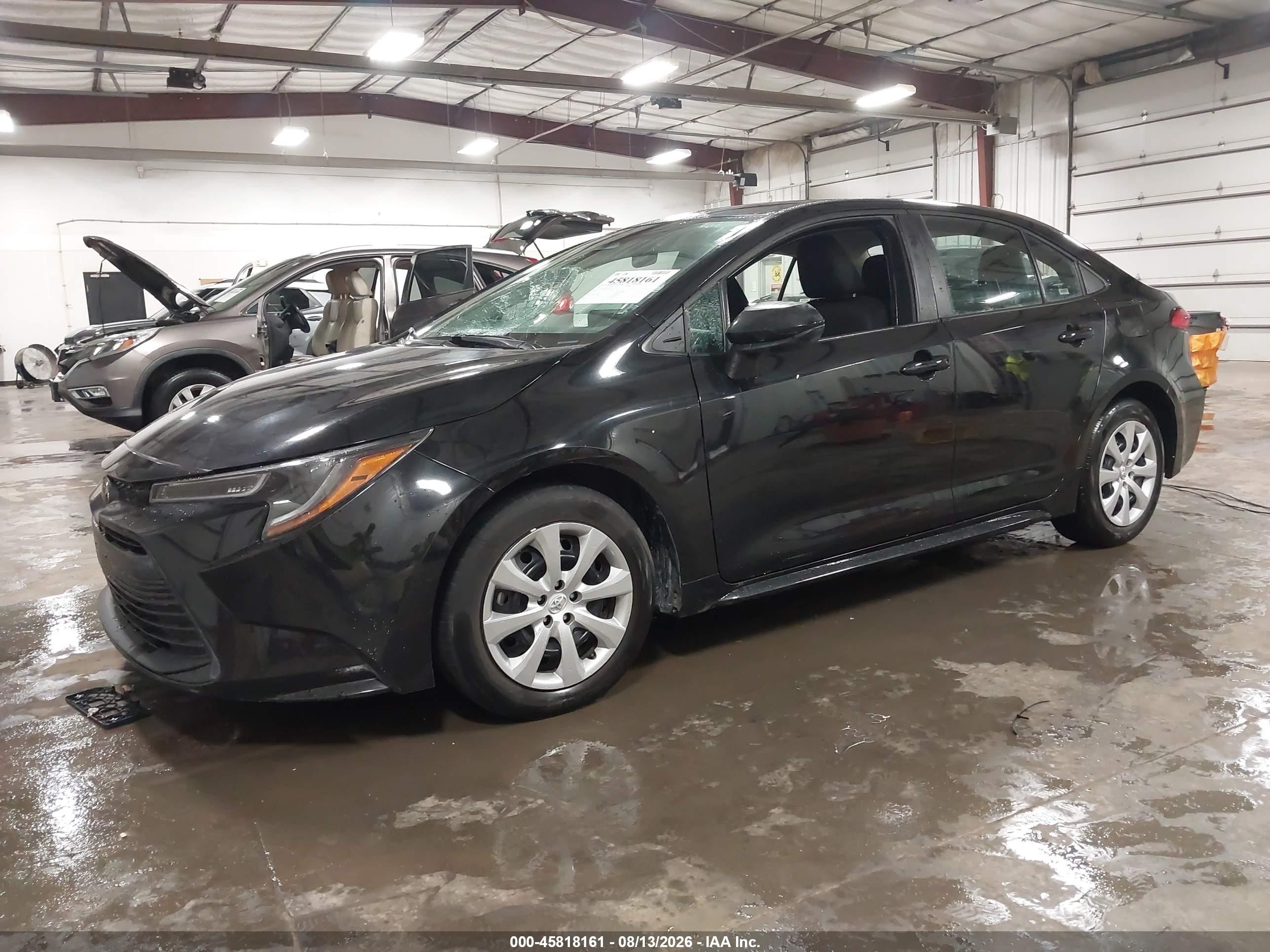 2025 Toyota Corolla Le Black vin: 5YFB4MDE5SP251549