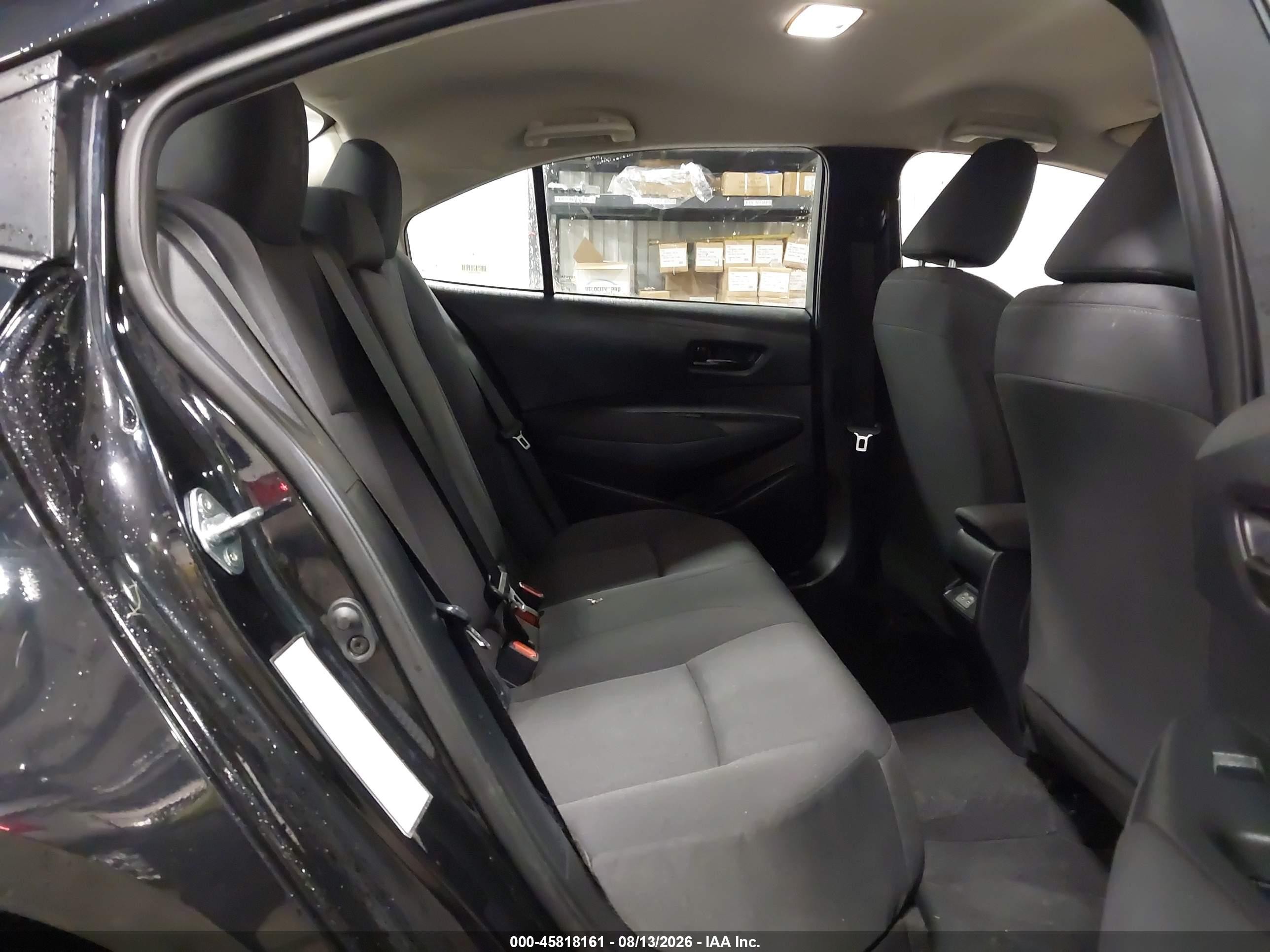 2025 Toyota Corolla Le Black vin: 5YFB4MDE5SP251549