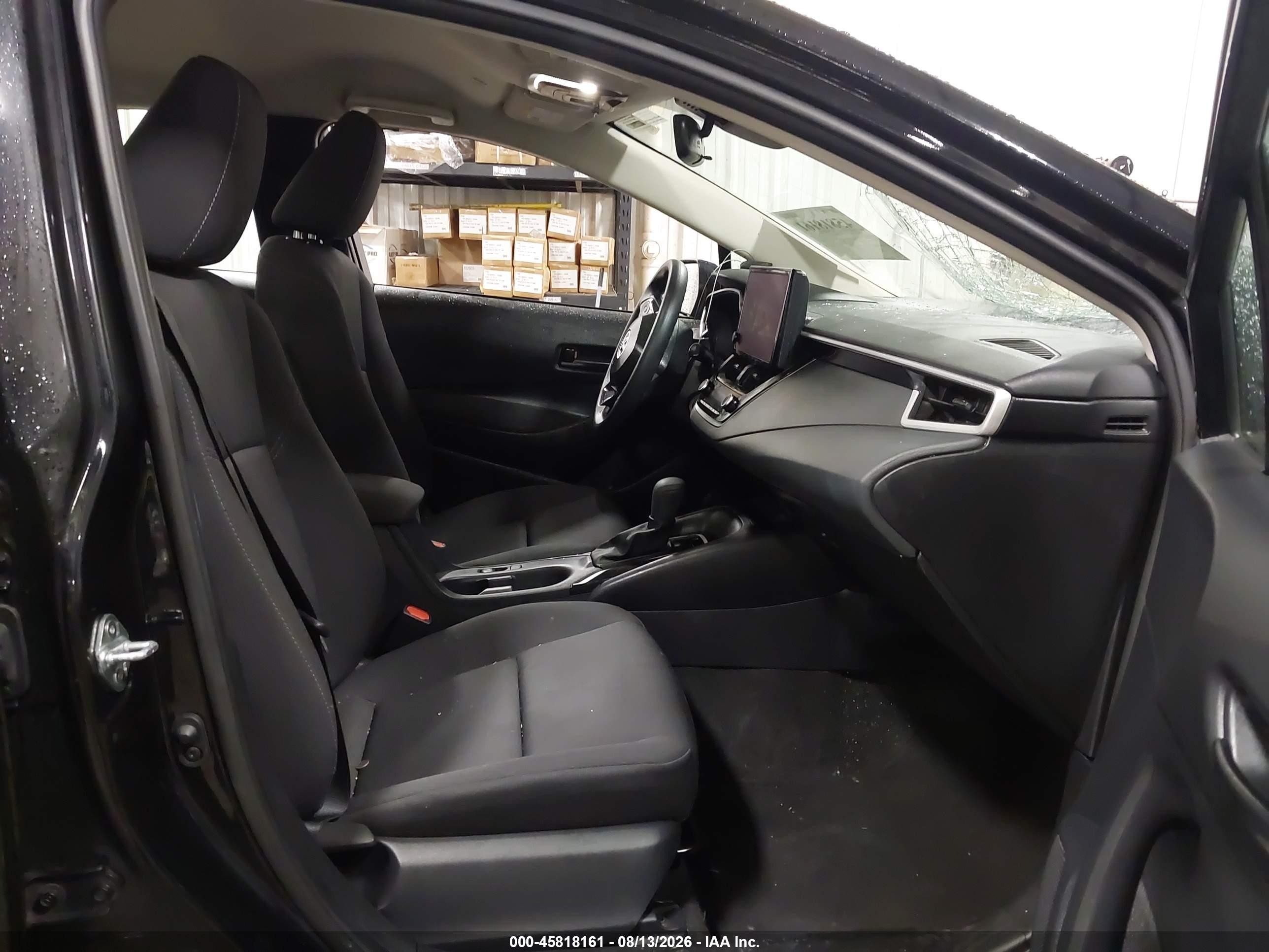 2025 Toyota Corolla Le Black vin: 5YFB4MDE5SP251549