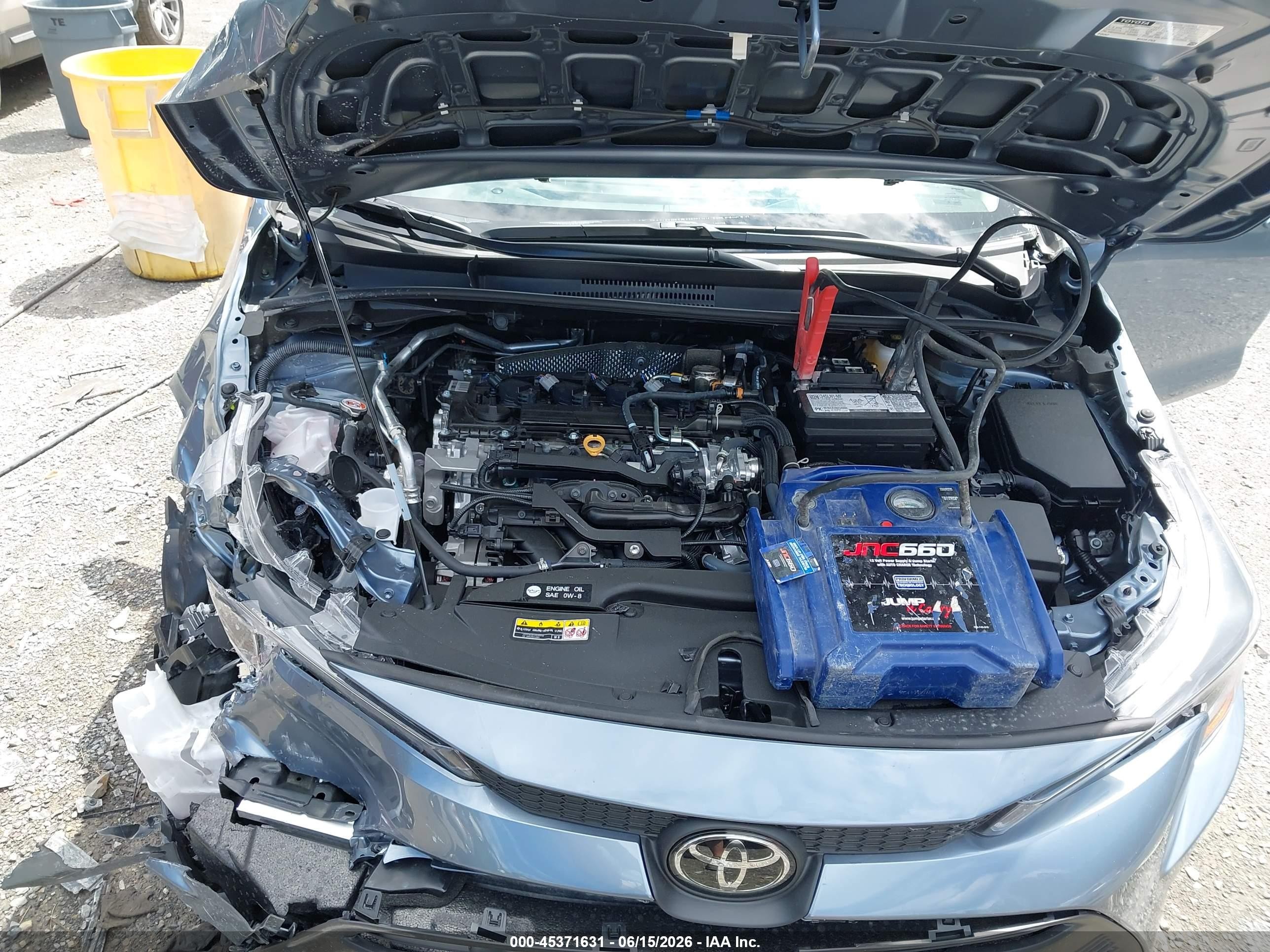 2026 Toyota Corolla Le Blue vin: 5YFB4MDE5TP445466