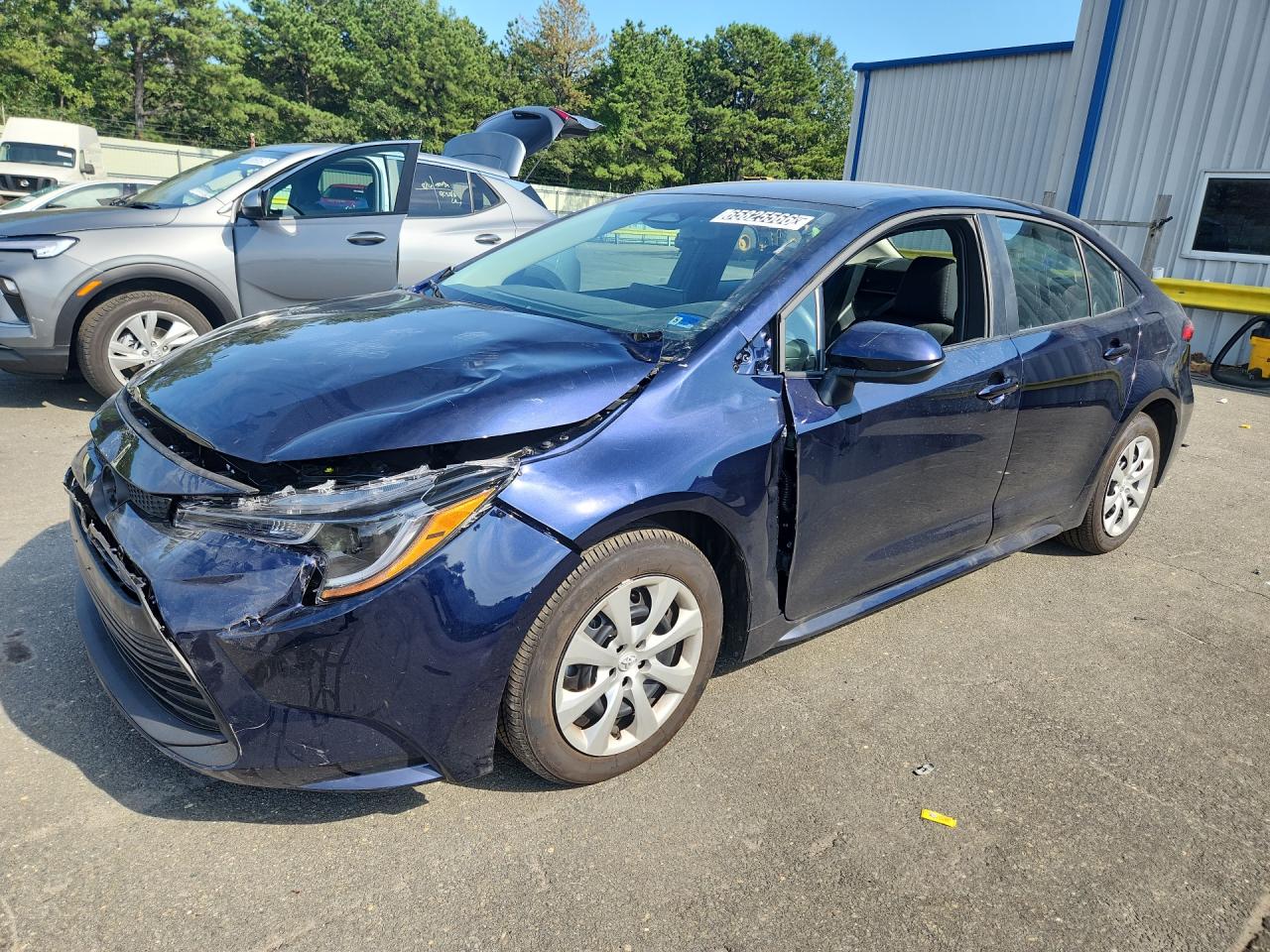 2026 Toyota Corolla Le Blue vin: 5YFB4MDE5TP456404 Damage: Left Front Fender, Broken, Replacement Required