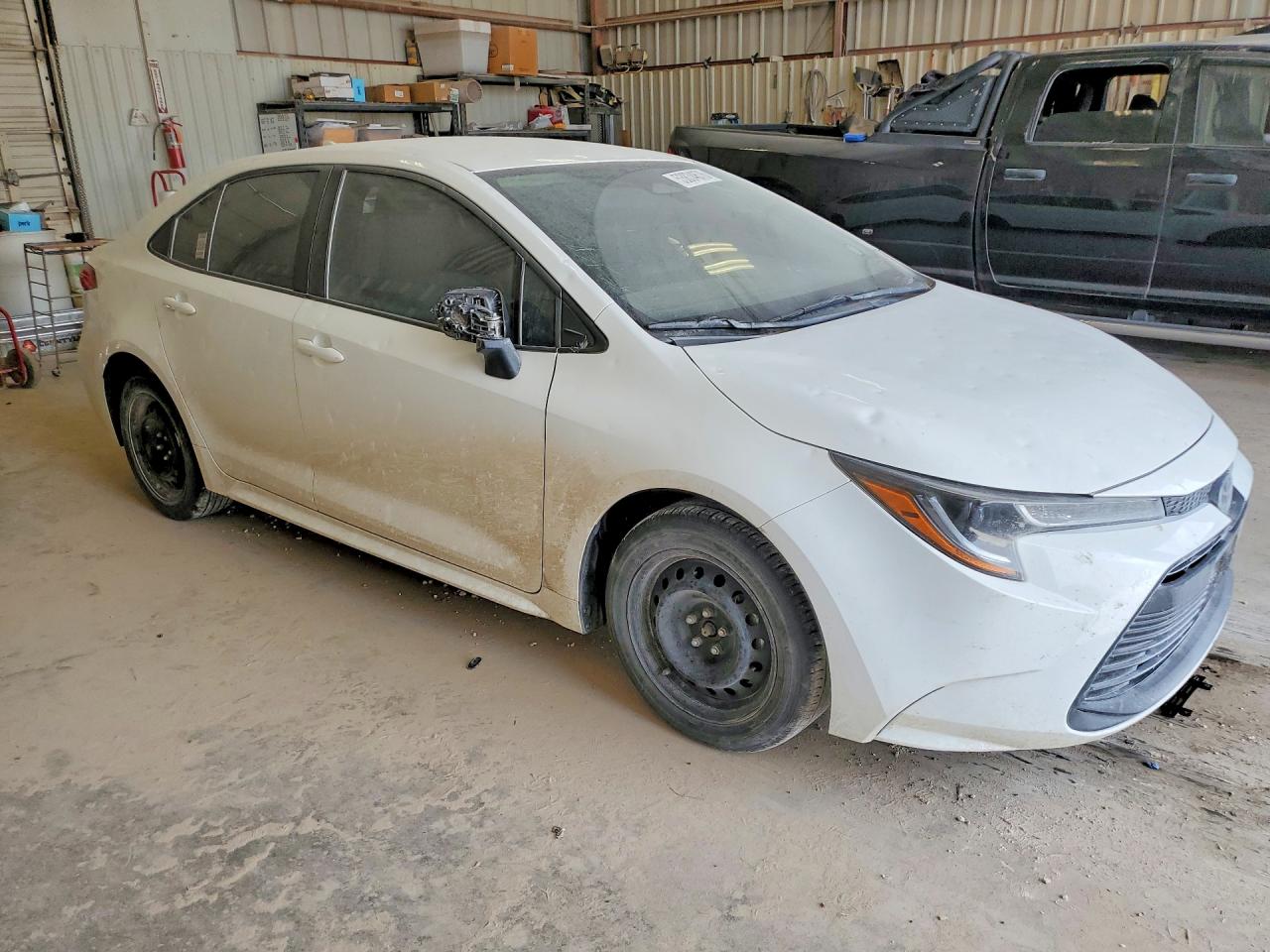 2023 Toyota Corolla Le White vin: 5YFB4MDE6PP006508