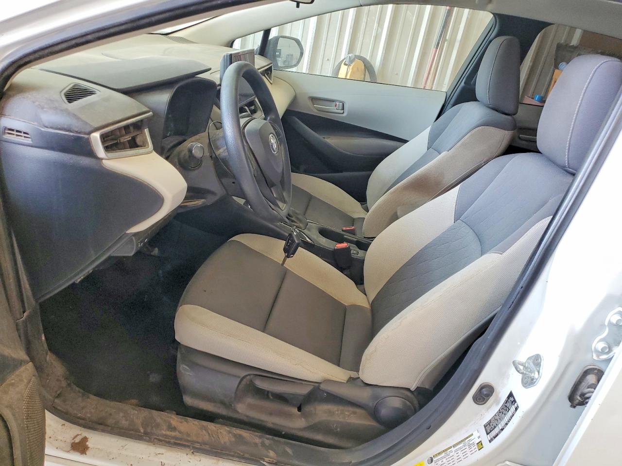 2023 Toyota Corolla Le White vin: 5YFB4MDE6PP006508