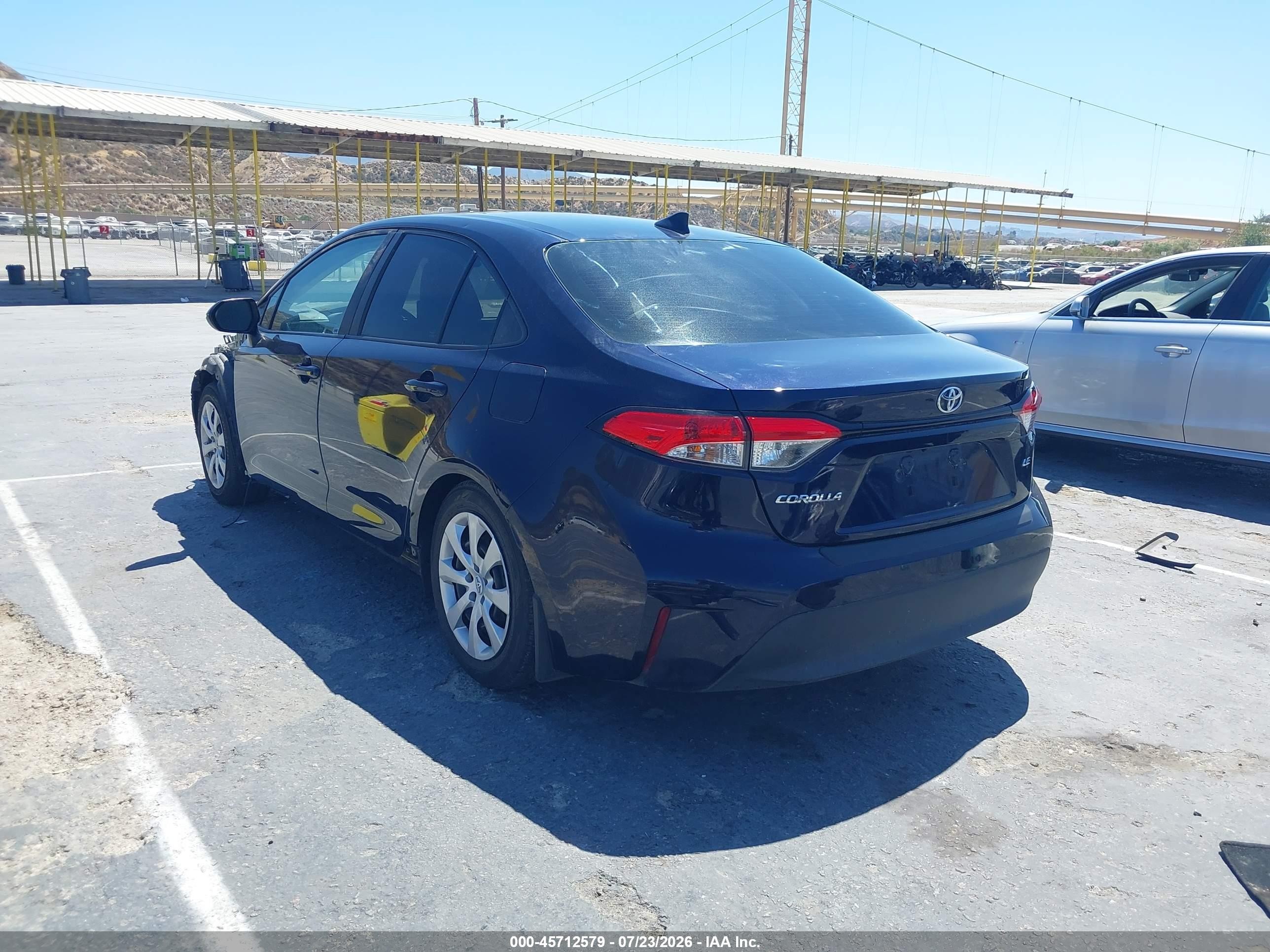 2023 Toyota Corolla Le Blue vin: 5YFB4MDE6PP019324