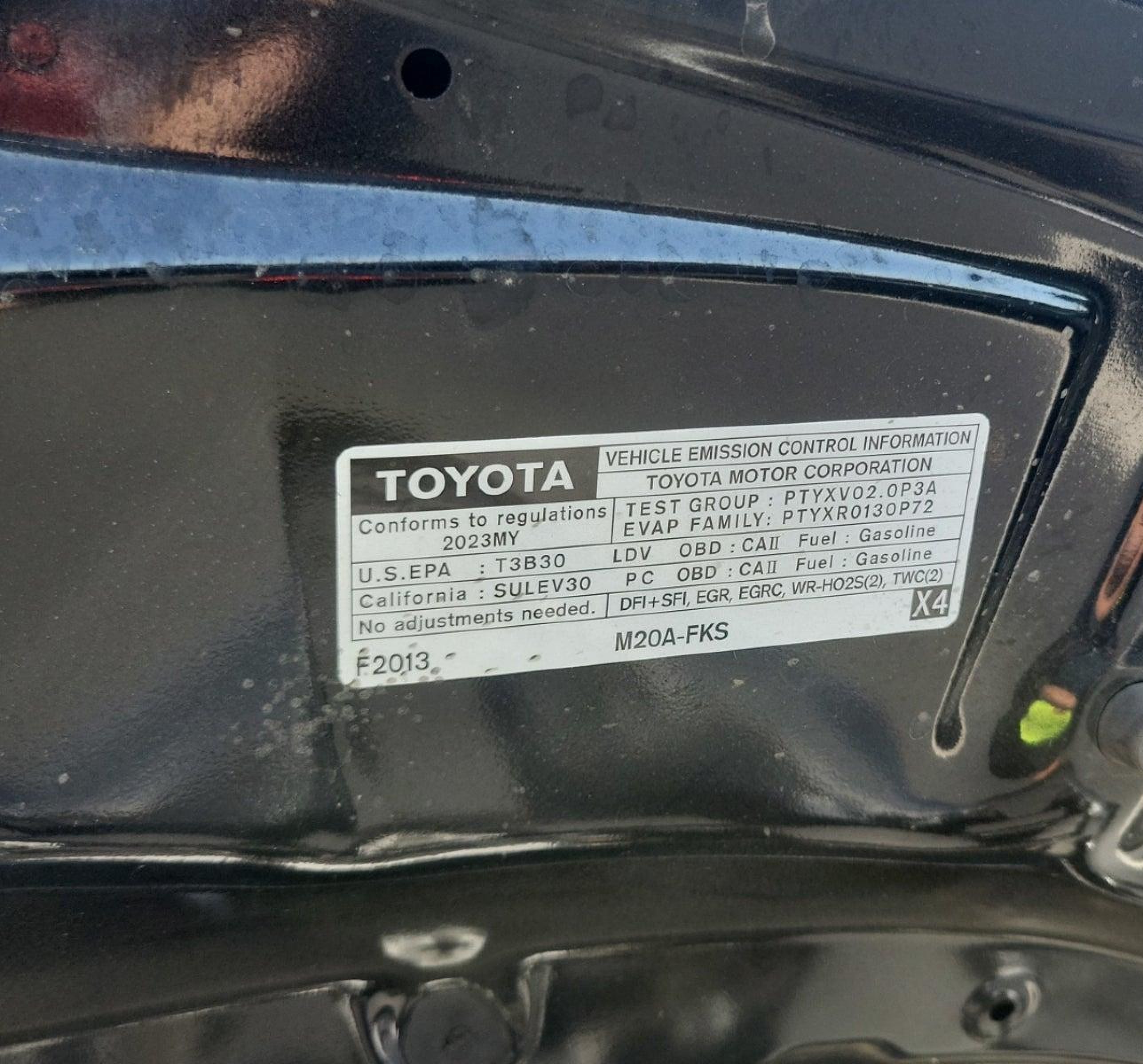 2023 Toyota Corolla Le vin: 5YFB4MDE6PP031120