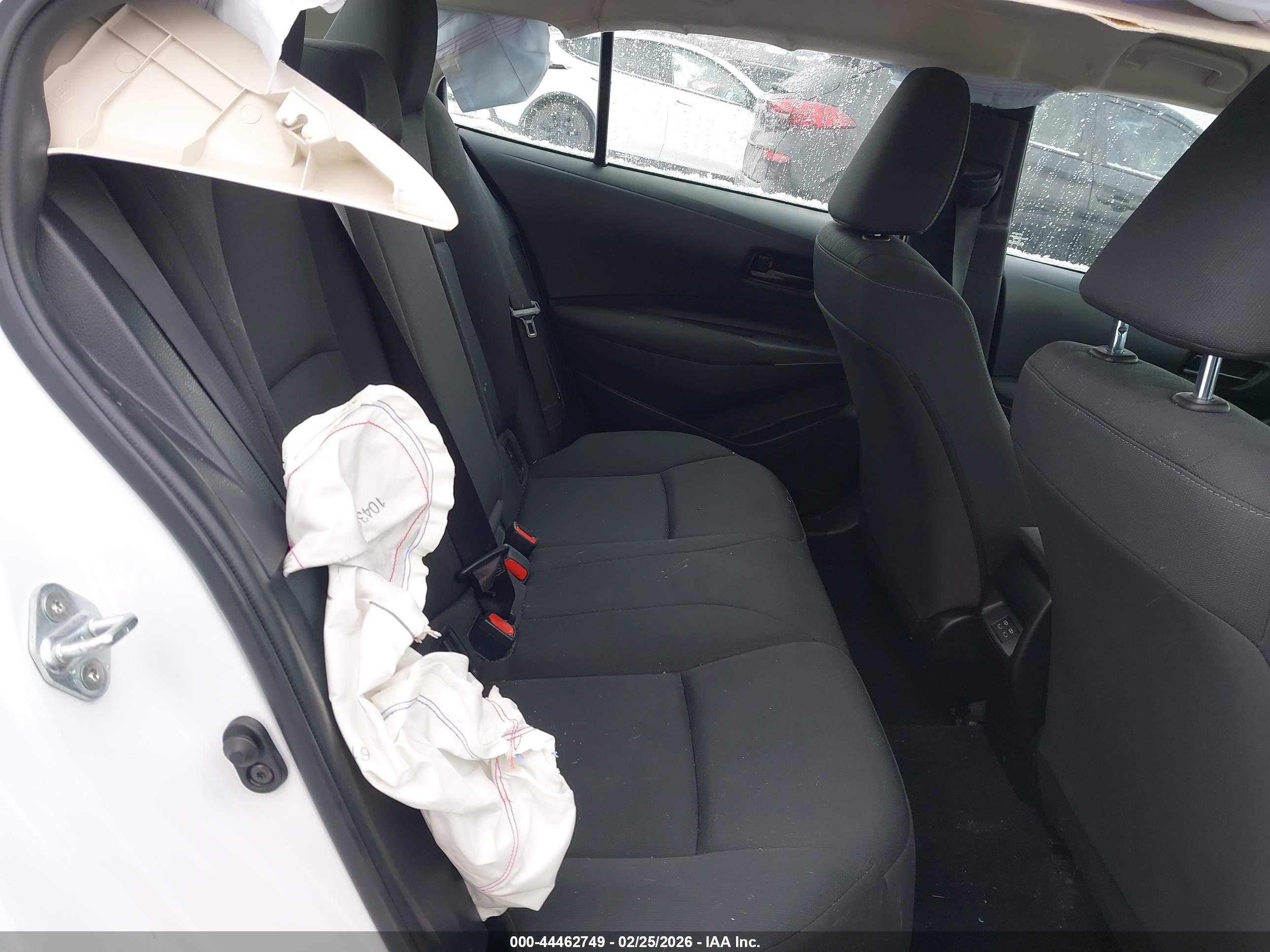 2023 Toyota Corolla Le White vin: 5YFB4MDE6PP070046
