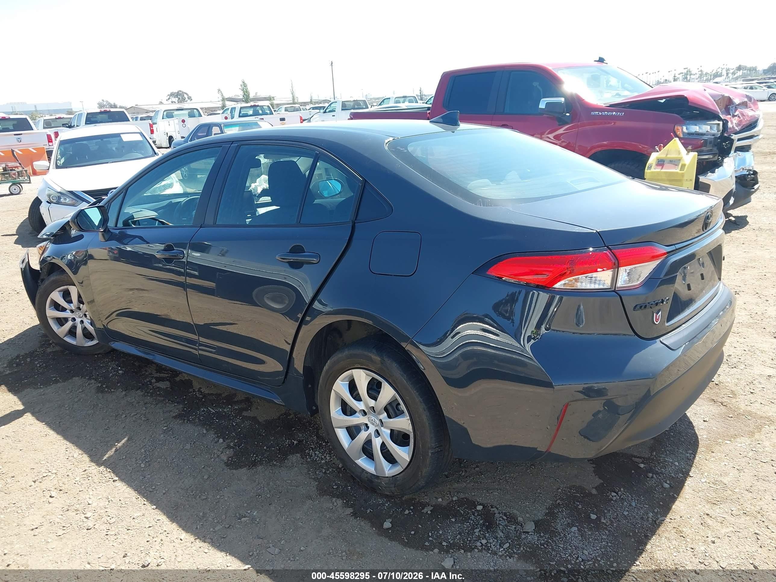 2025 Toyota Corolla Le Gray vin: 5YFB4MDE6SP302007