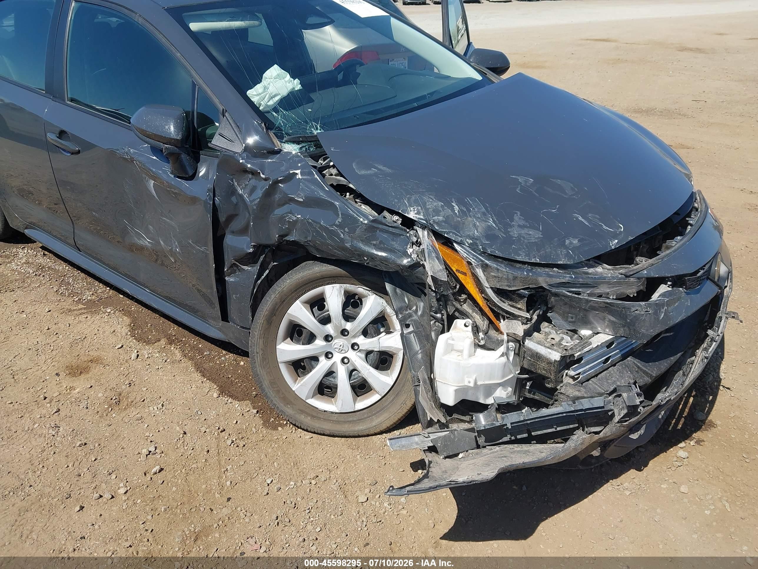 2025 Toyota Corolla Le Gray vin: 5YFB4MDE6SP302007
