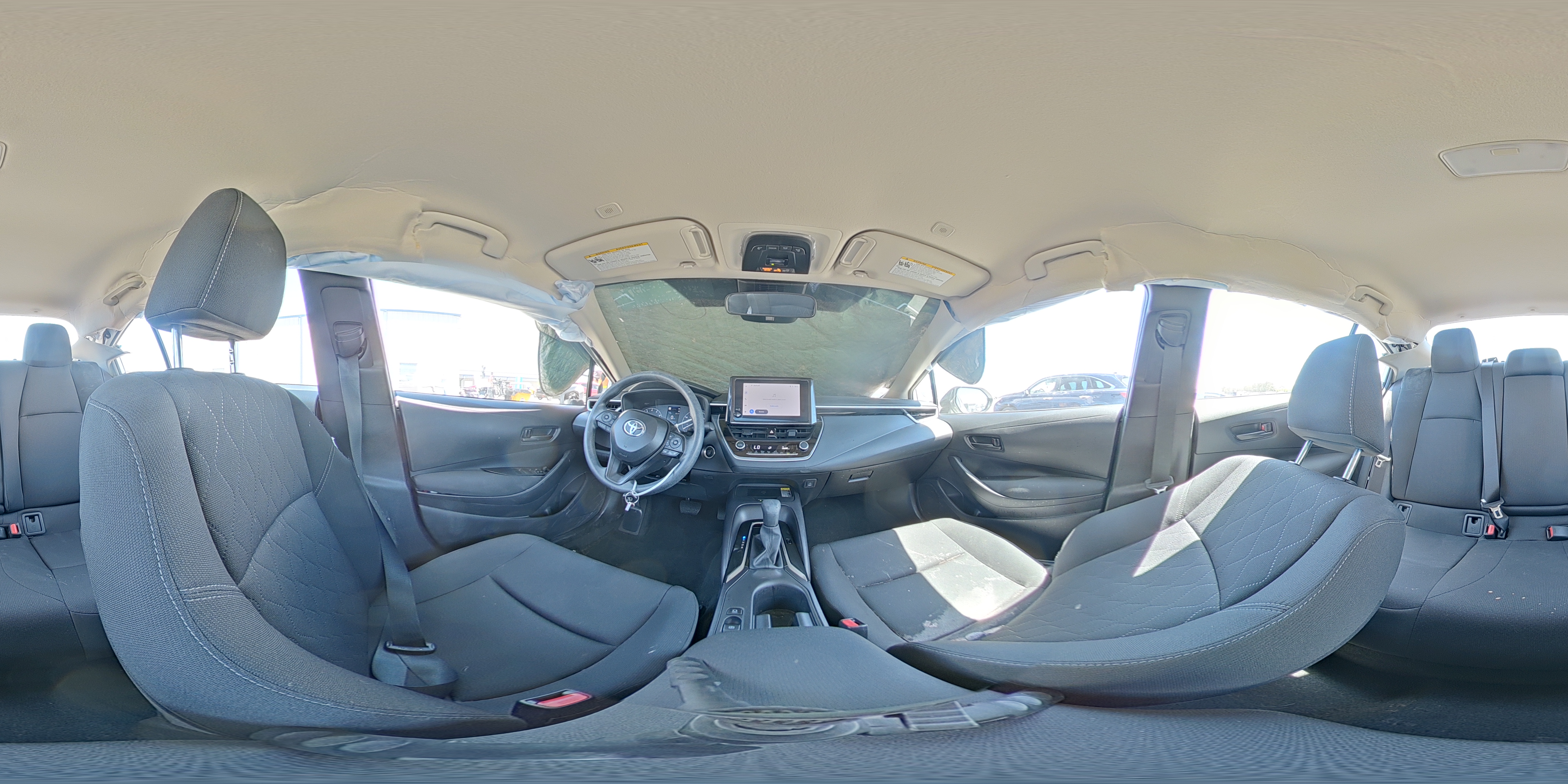 2025 Toyota Corolla Le White vin: 5YFB4MDE6SP338926