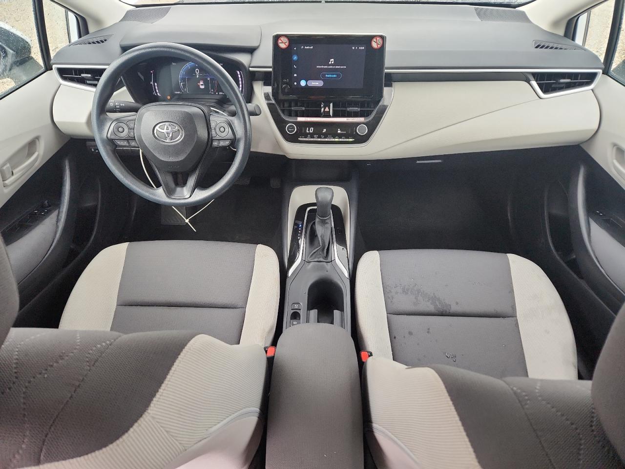 2026 Toyota Corolla Le White vin: 5YFB4MDE6TP376125 Damage: Right Front Seat, Stained, Permanent