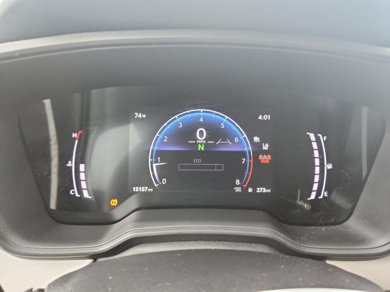 2026 Toyota Corolla Le White vin: 5YFB4MDE6TP376125 Damage: Warning - Tire Pressure, On, Unacceptable