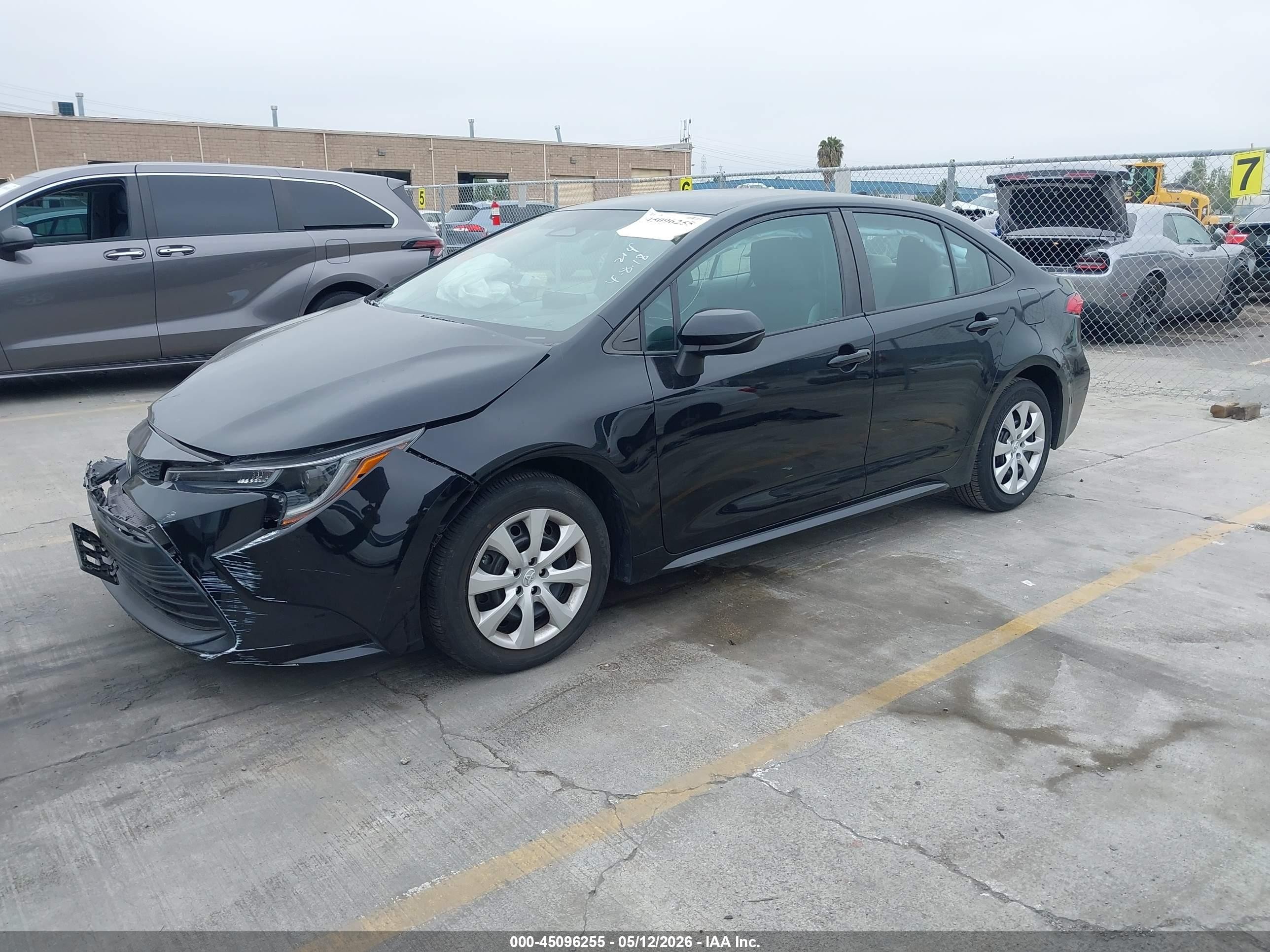 2024 Toyota Corolla Le Черный vin: 5YFB4MDE7RP143458