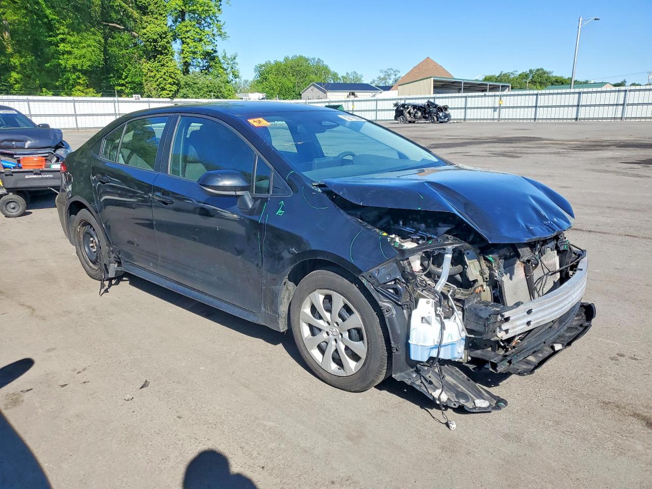 2024 Toyota Corolla Le Черный vin: 5YFB4MDE7RP194264
