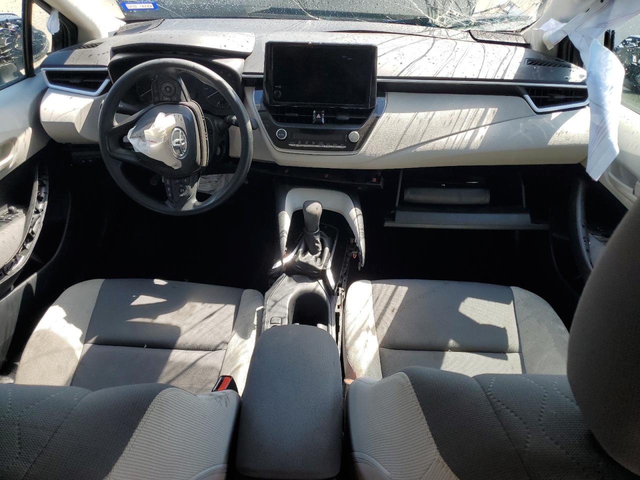 2024 Toyota Corolla Le Gray vin: 5YFB4MDE7RP216070 Damage: Airbag - Front Left, Deployed, Replacement Required