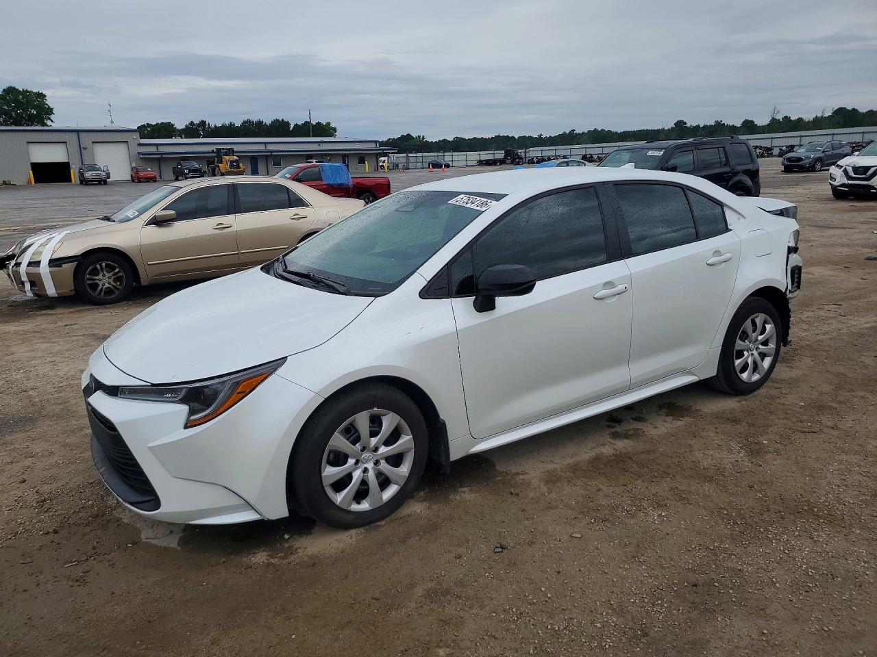 2024 Toyota Corolla Le White vin: 5YFB4MDE7RP220054