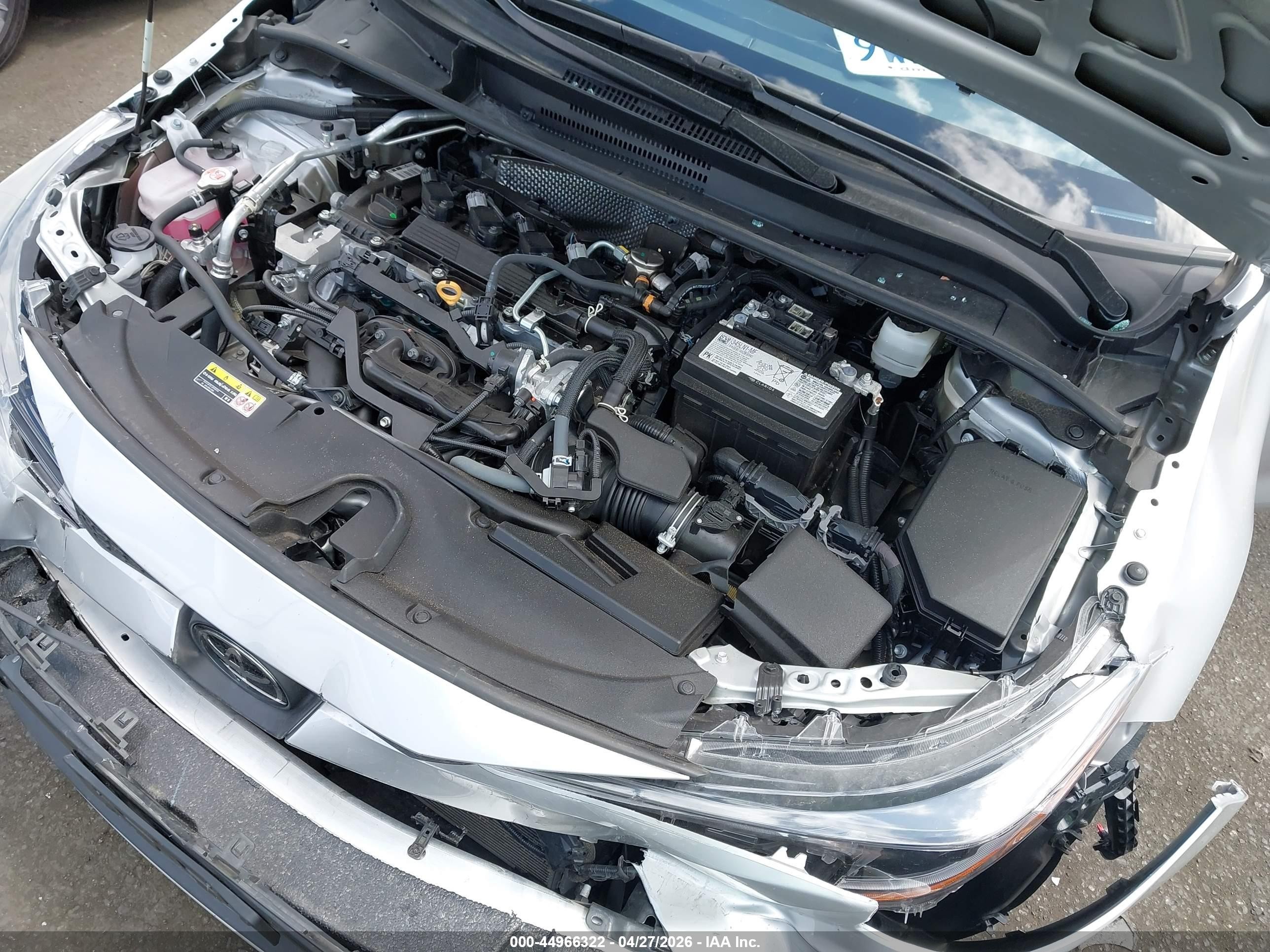 2025 Toyota Corolla Le Silver vin: 5YFB4MDE7SP269731