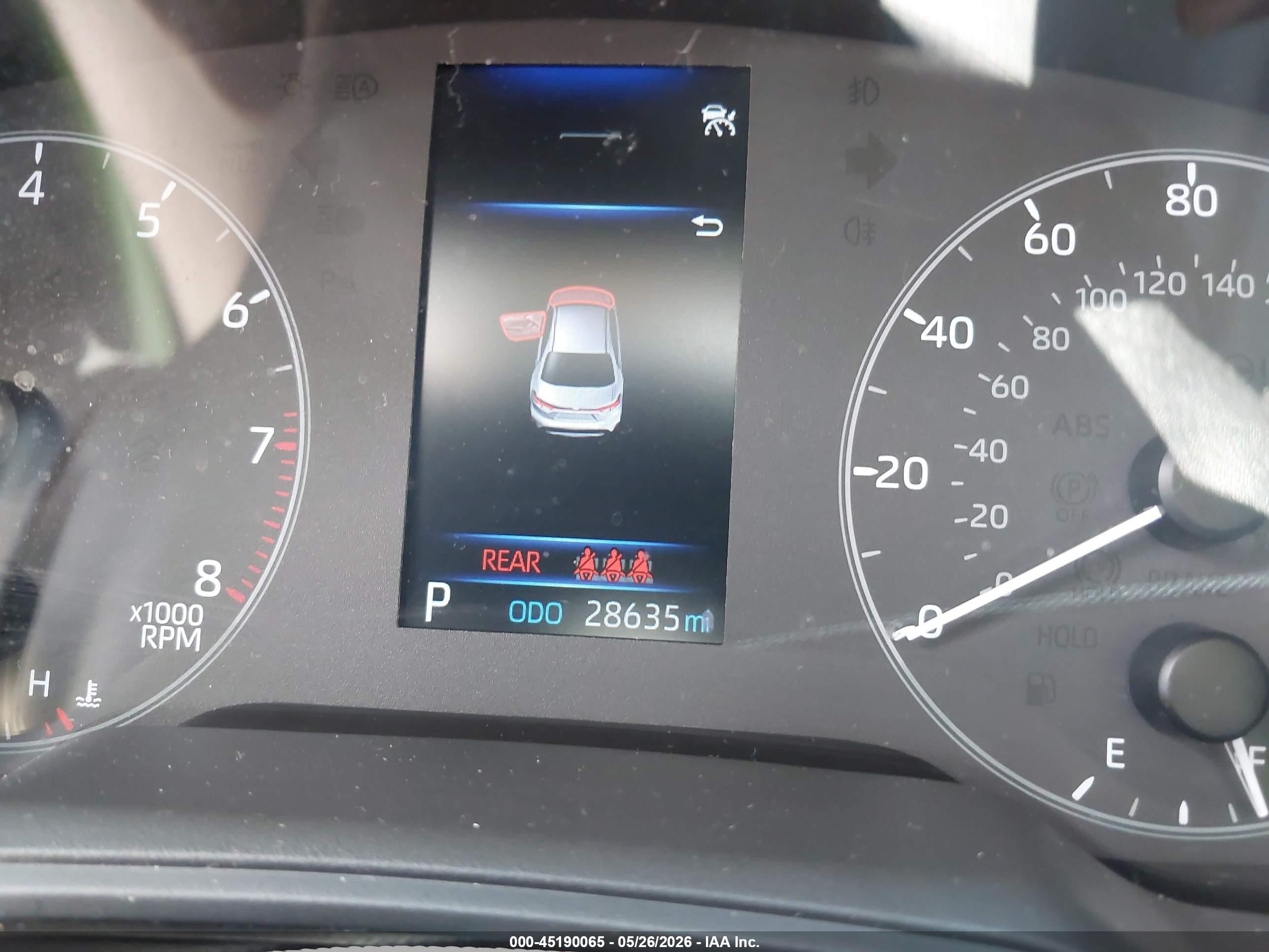 2025 Toyota Corolla Le Silver vin: 5YFB4MDE7SP271950