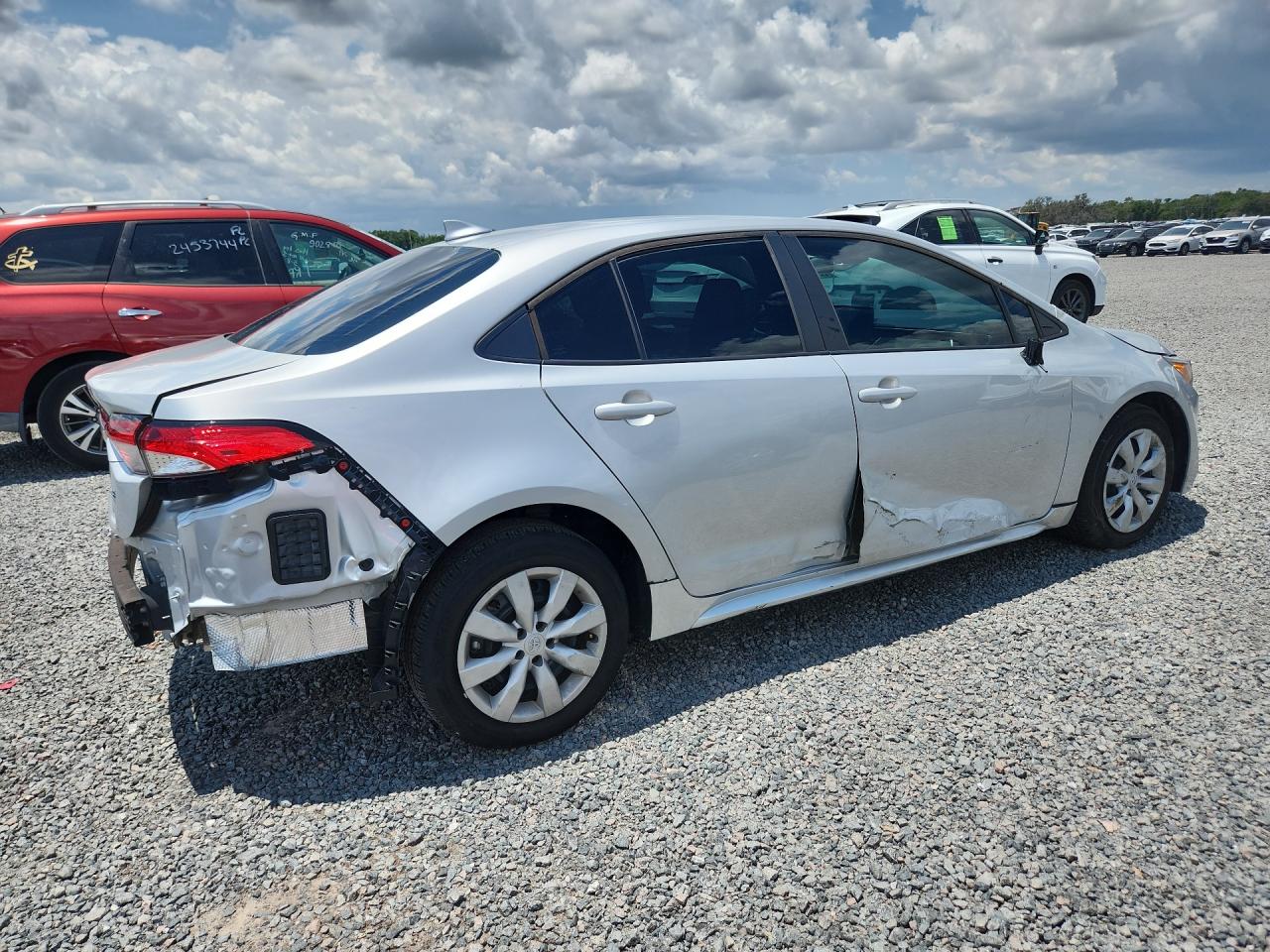2024 Toyota Corolla Le Серебряный vin: 5YFB4MDE8RP154601