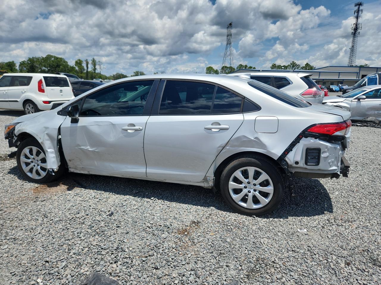 2024 Toyota Corolla Le Серебряный vin: 5YFB4MDE8RP154601