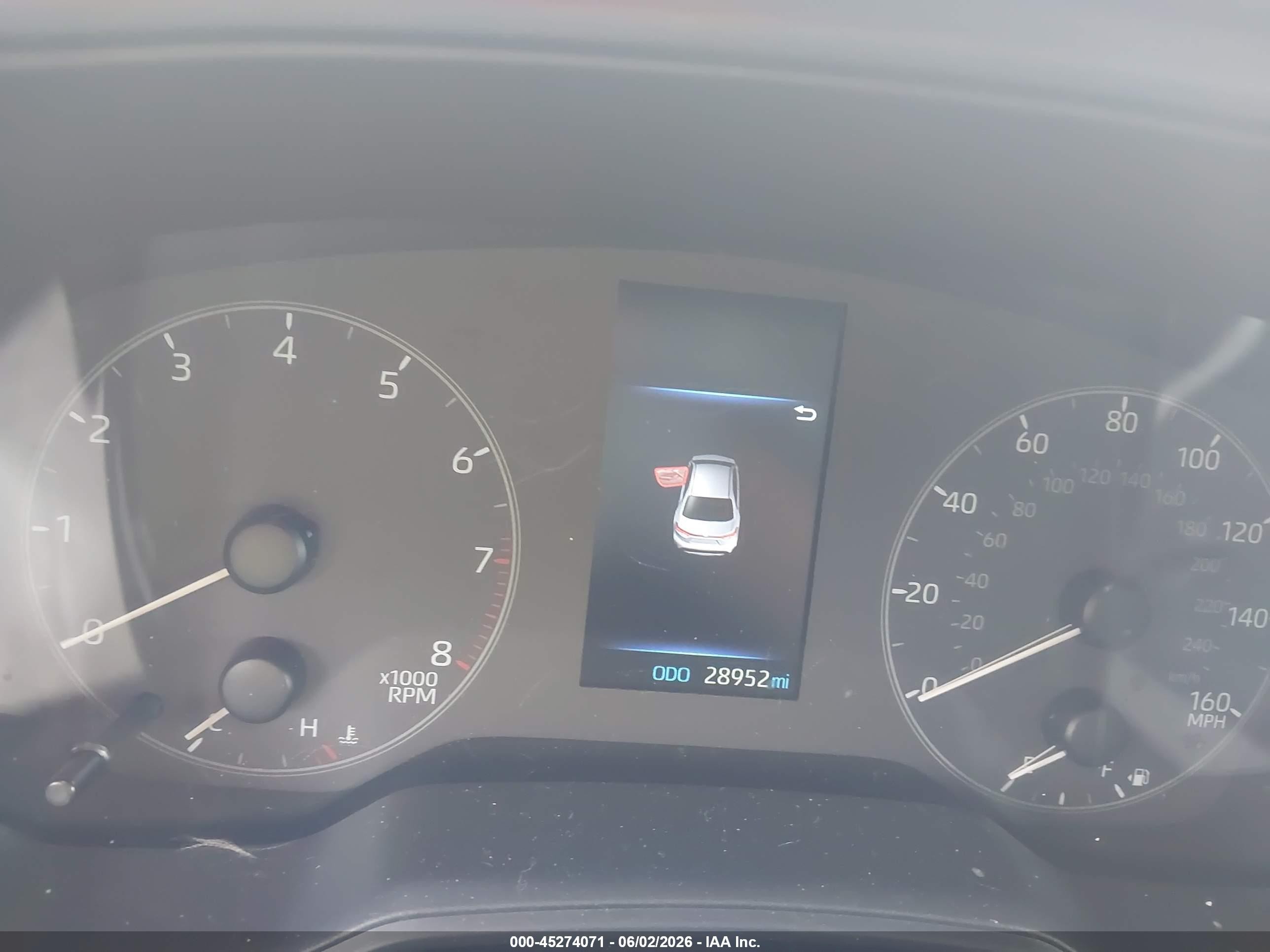 2025 Toyota Corolla Le Белый vin: 5YFB4MDE8SP297912