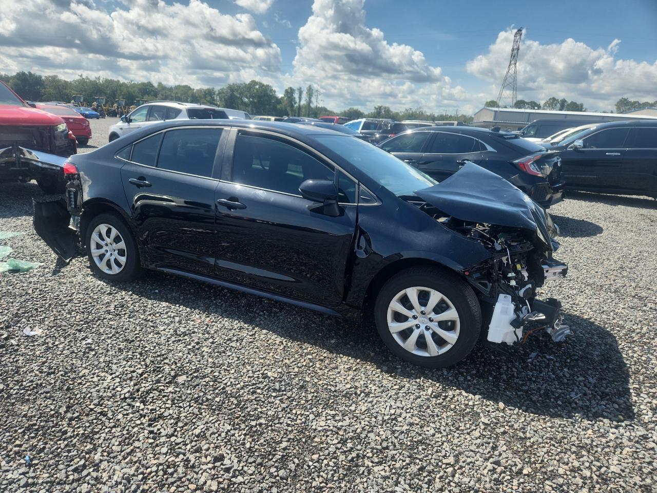 2025 Toyota Corolla Le Черный vin: 5YFB4MDE8SP299773
