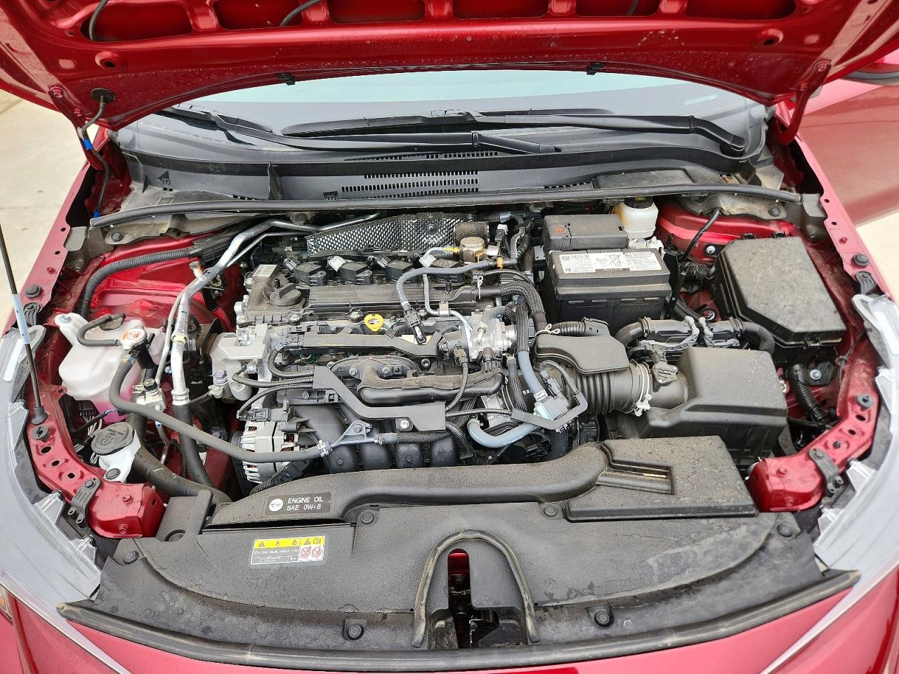 2026 Toyota Corolla Le Красный vin: 5YFB4MDE8TP407892