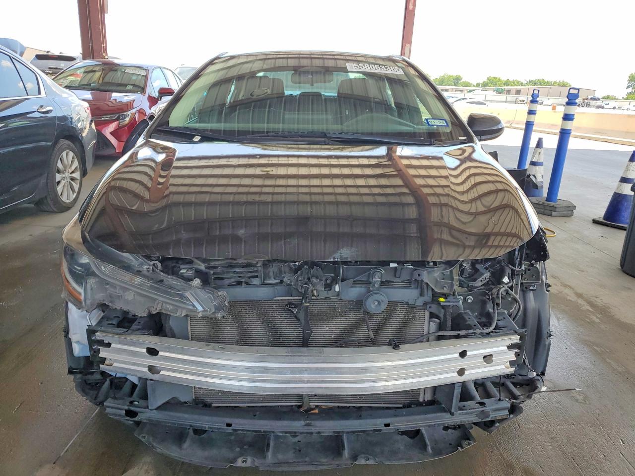 2023 Toyota Corolla Le Черный vin: 5YFB4MDE9PP012240