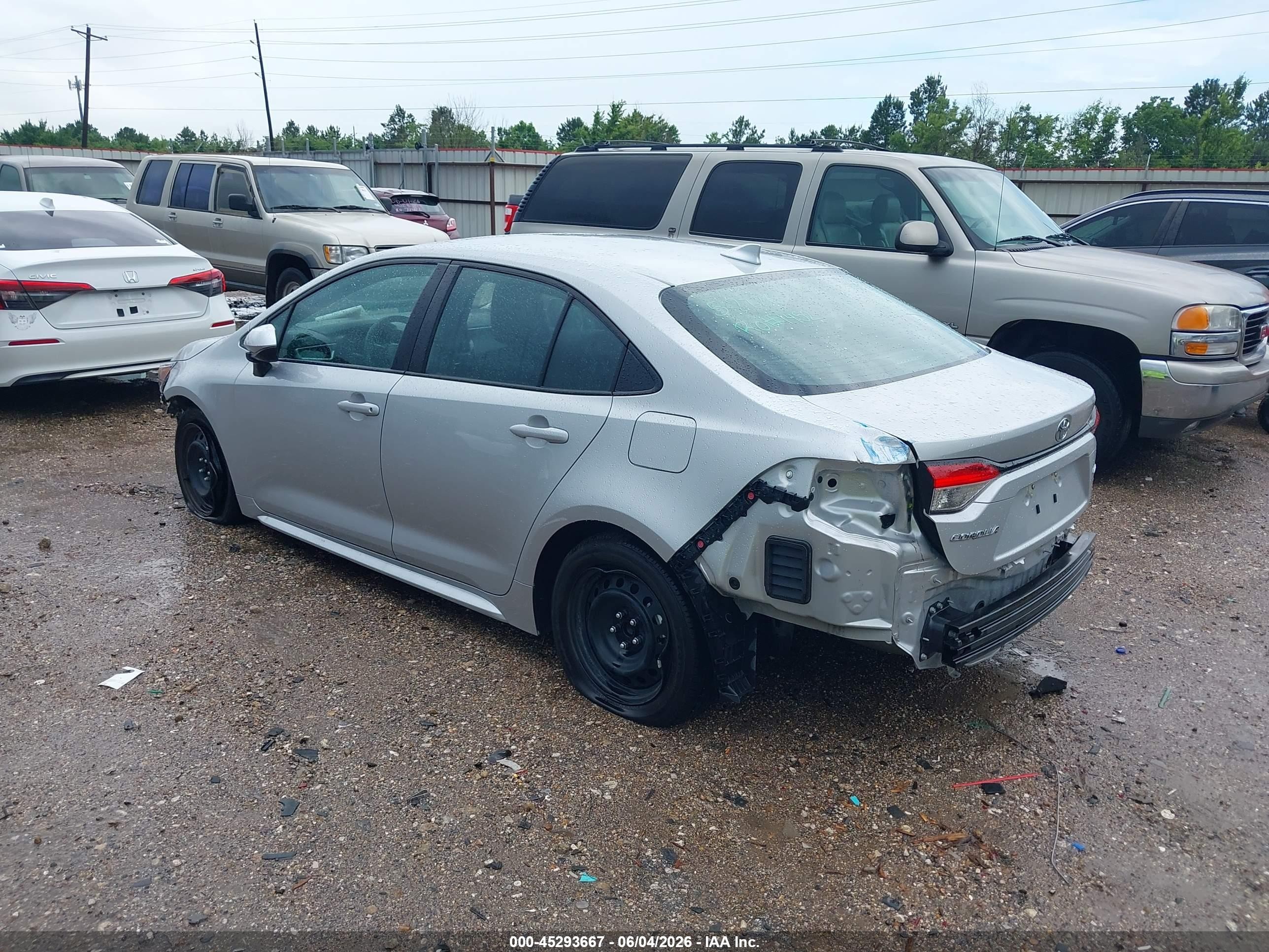 2025 Toyota Corolla Le Серебряный vin: 5YFB4MDE9SP315110