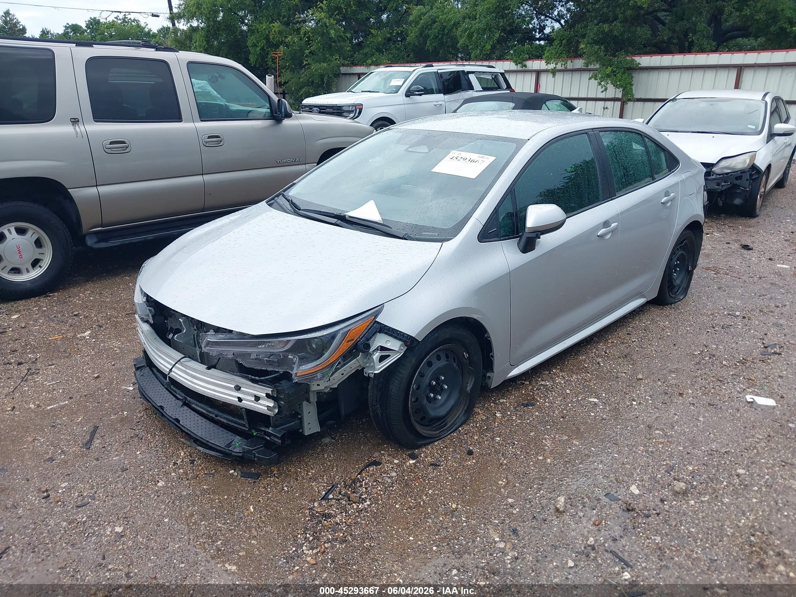 2025 Toyota Corolla Le Серебряный vin: 5YFB4MDE9SP315110