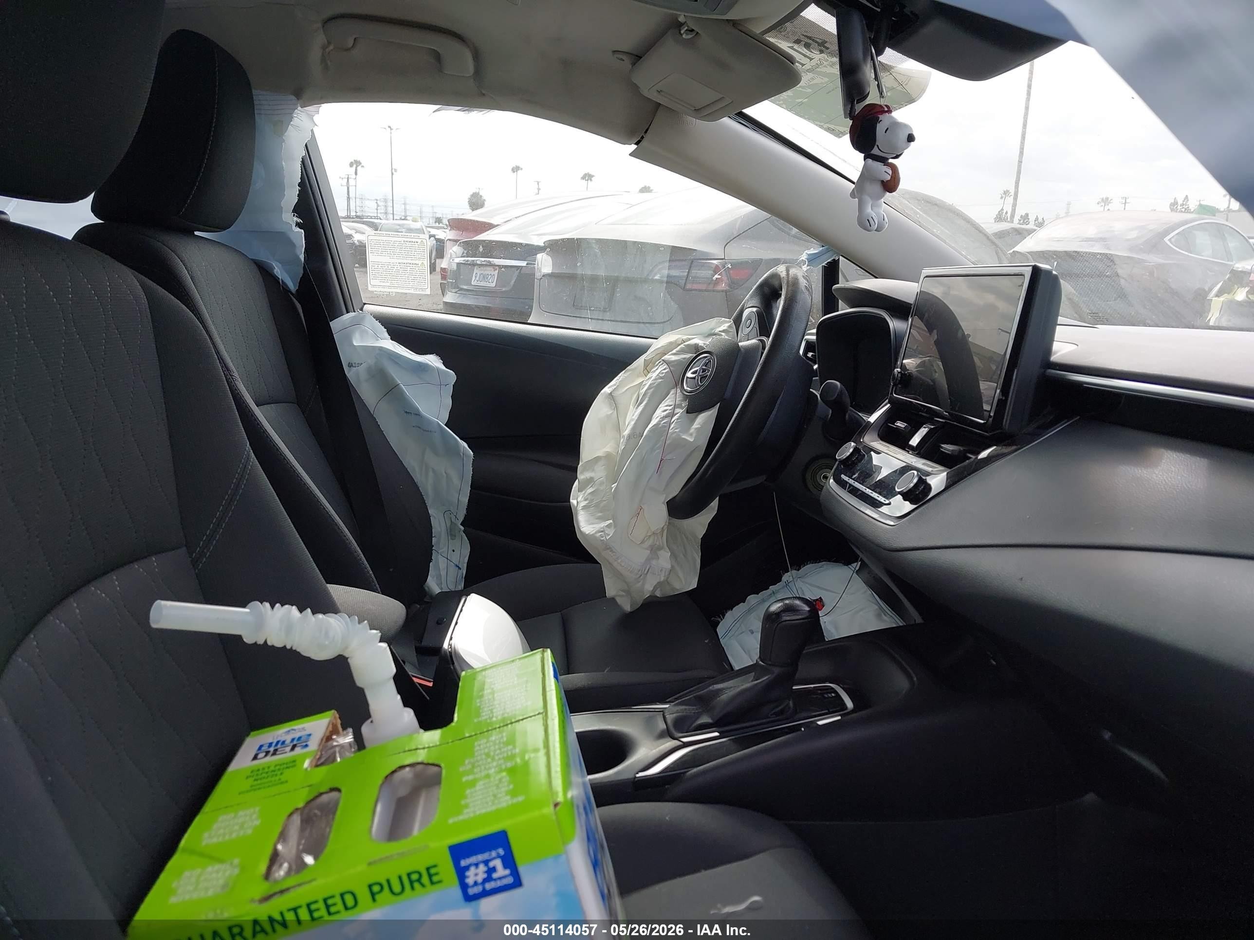 2023 Toyota Corolla Le Серебряный vin: 5YFB4MDEXPP055825