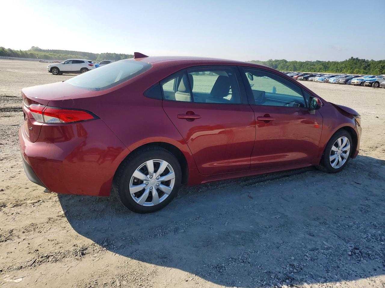 2024 Toyota Corolla Le Maroon vin: 5YFB4MDEXRP108624