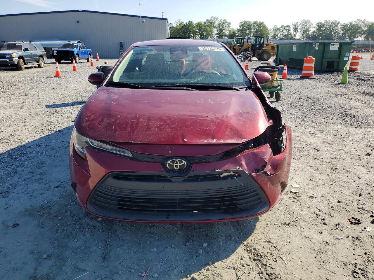 2024 Toyota Corolla Le Maroon vin: 5YFB4MDEXRP108624