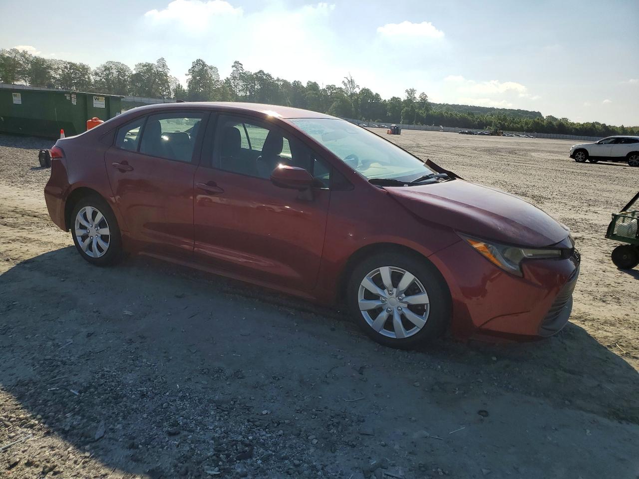 2024 Toyota Corolla Le Maroon vin: 5YFB4MDEXRP108624