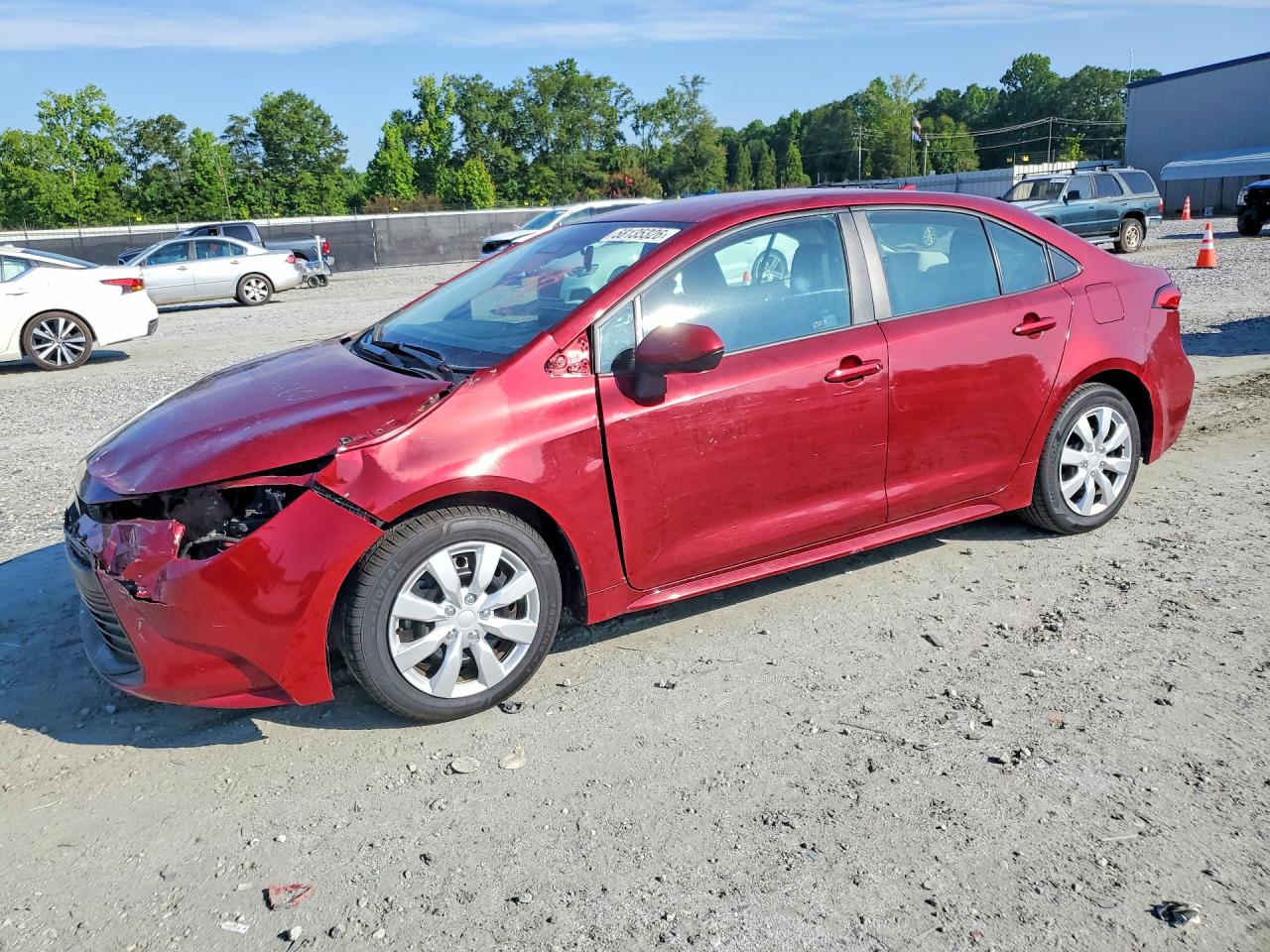 2024 Toyota Corolla Le Maroon vin: 5YFB4MDEXRP108624