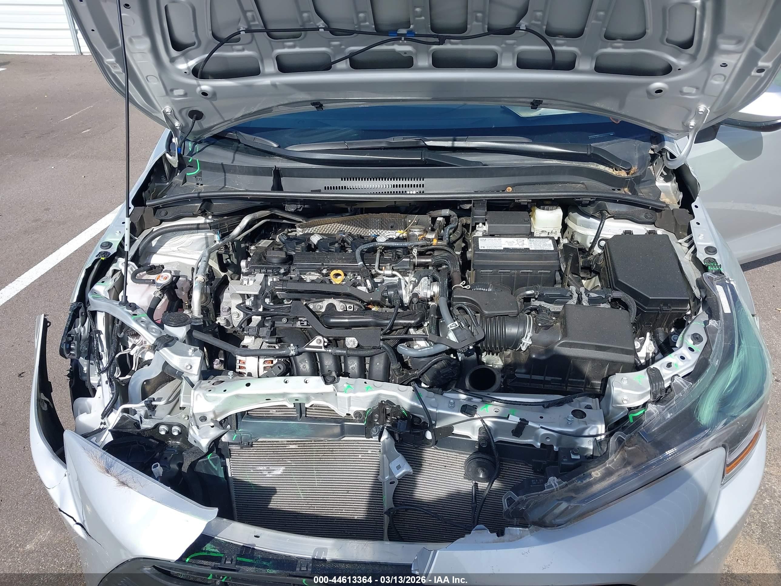 2025 Toyota Corolla Le Silver vin: 5YFB4MDEXSP267875
