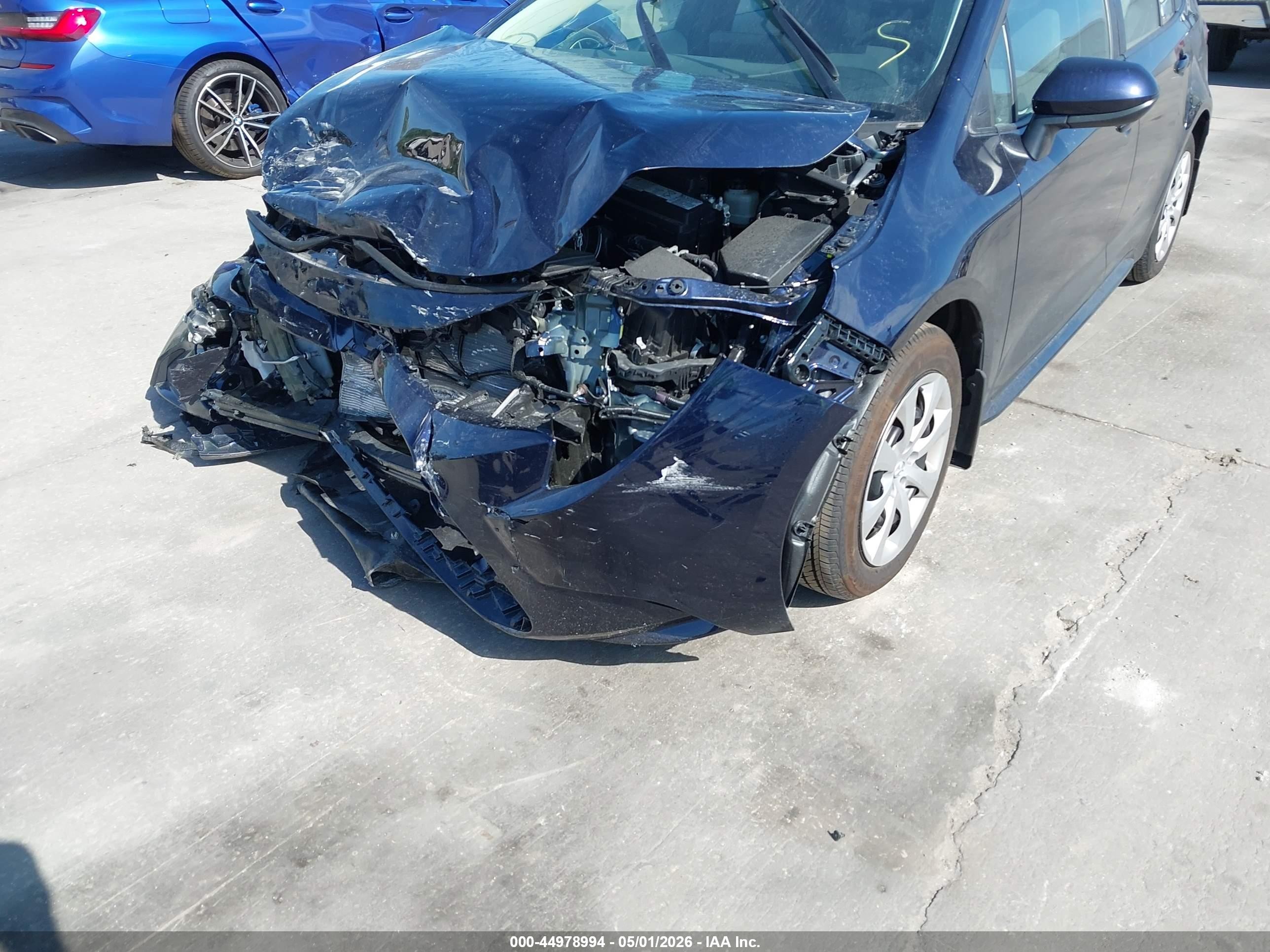 2025 Toyota Corolla Le Blue vin: 5YFB4MDEXSP335818