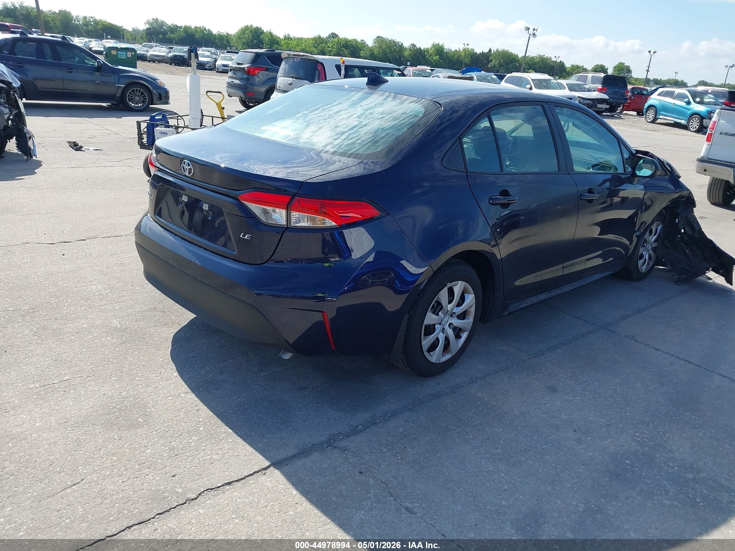 2025 Toyota Corolla Le Blue vin: 5YFB4MDEXSP335818