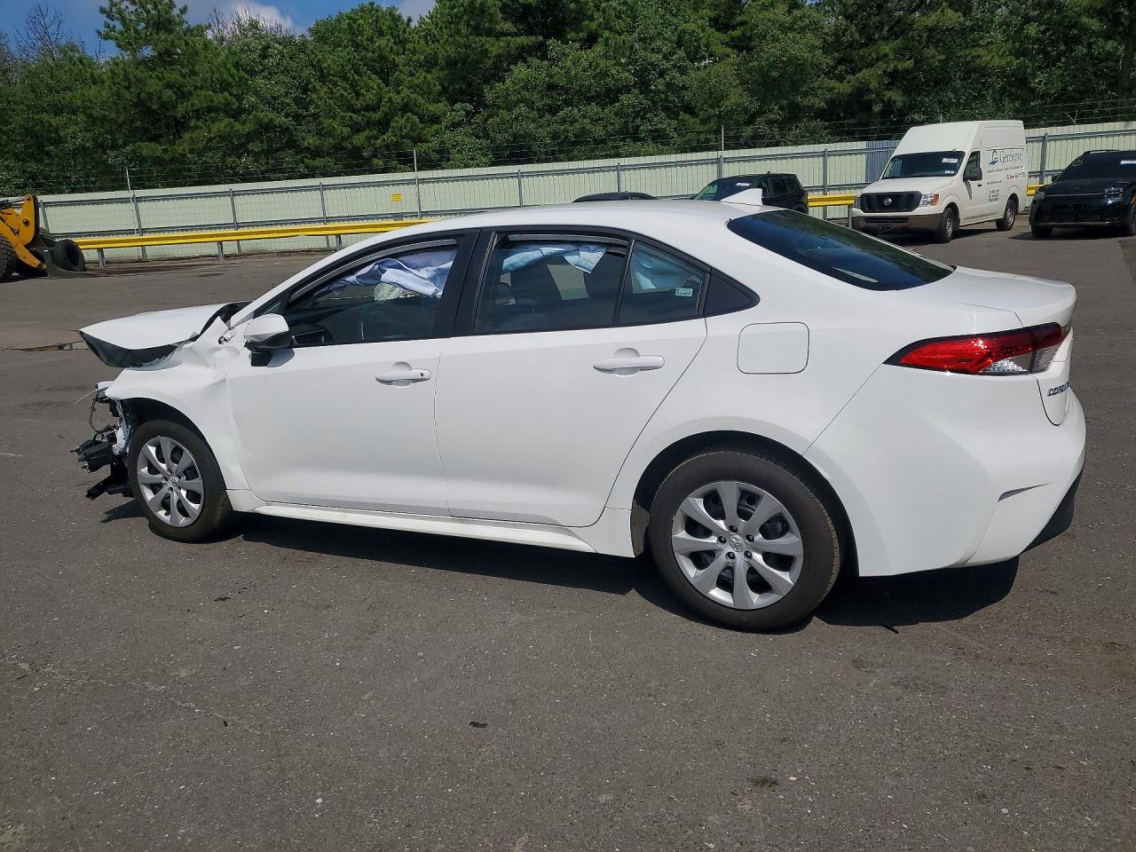 2025 Toyota Corolla Le White vin: 5YFB4MDEXSP336824