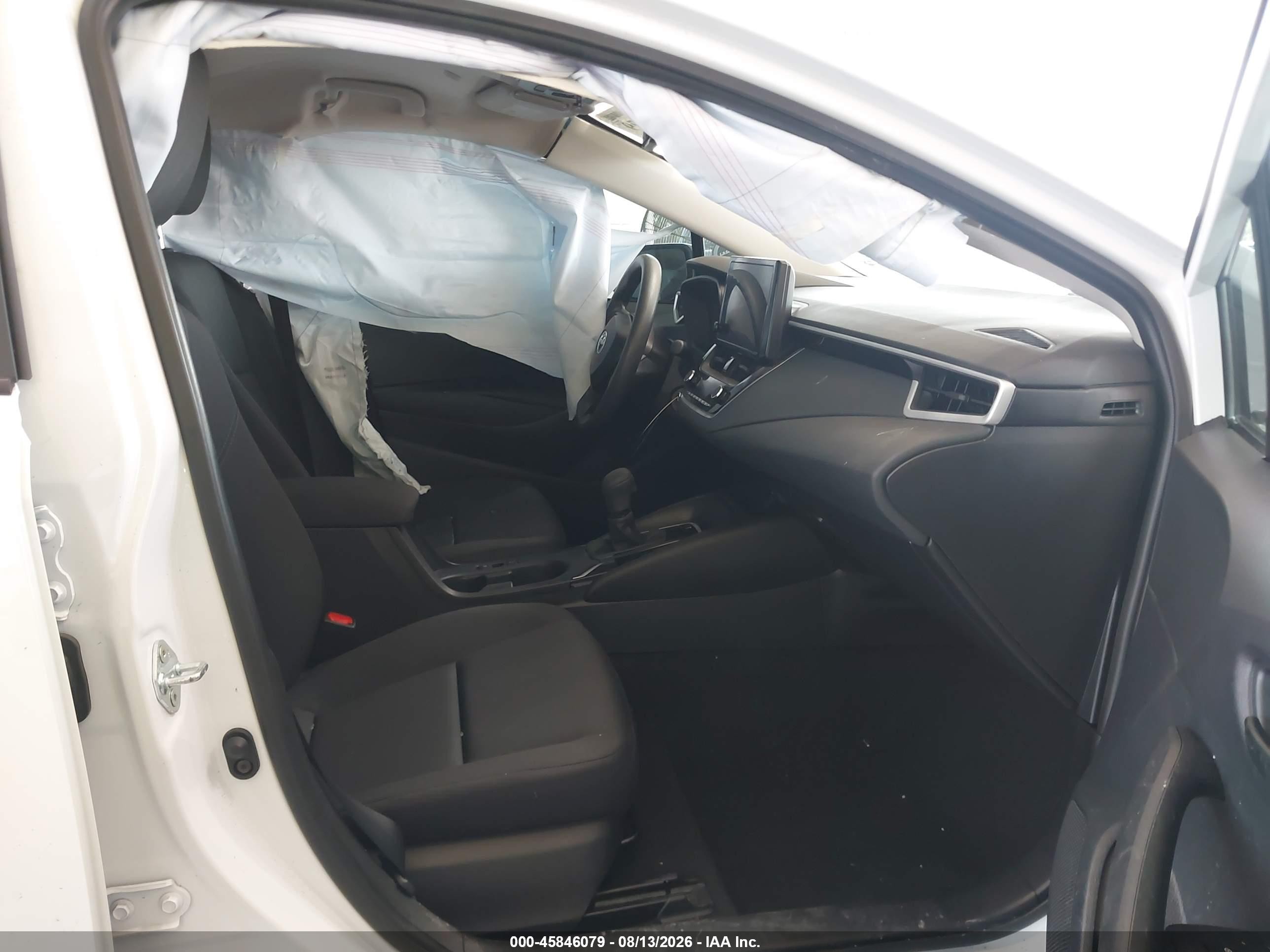 2025 Toyota Corolla Le White vin: 5YFB4MDEXSP344714