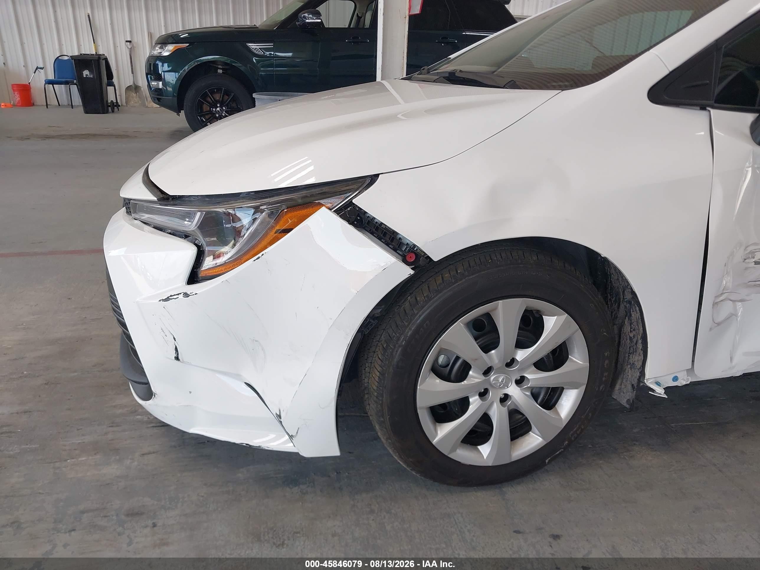 2025 Toyota Corolla Le White vin: 5YFB4MDEXSP344714