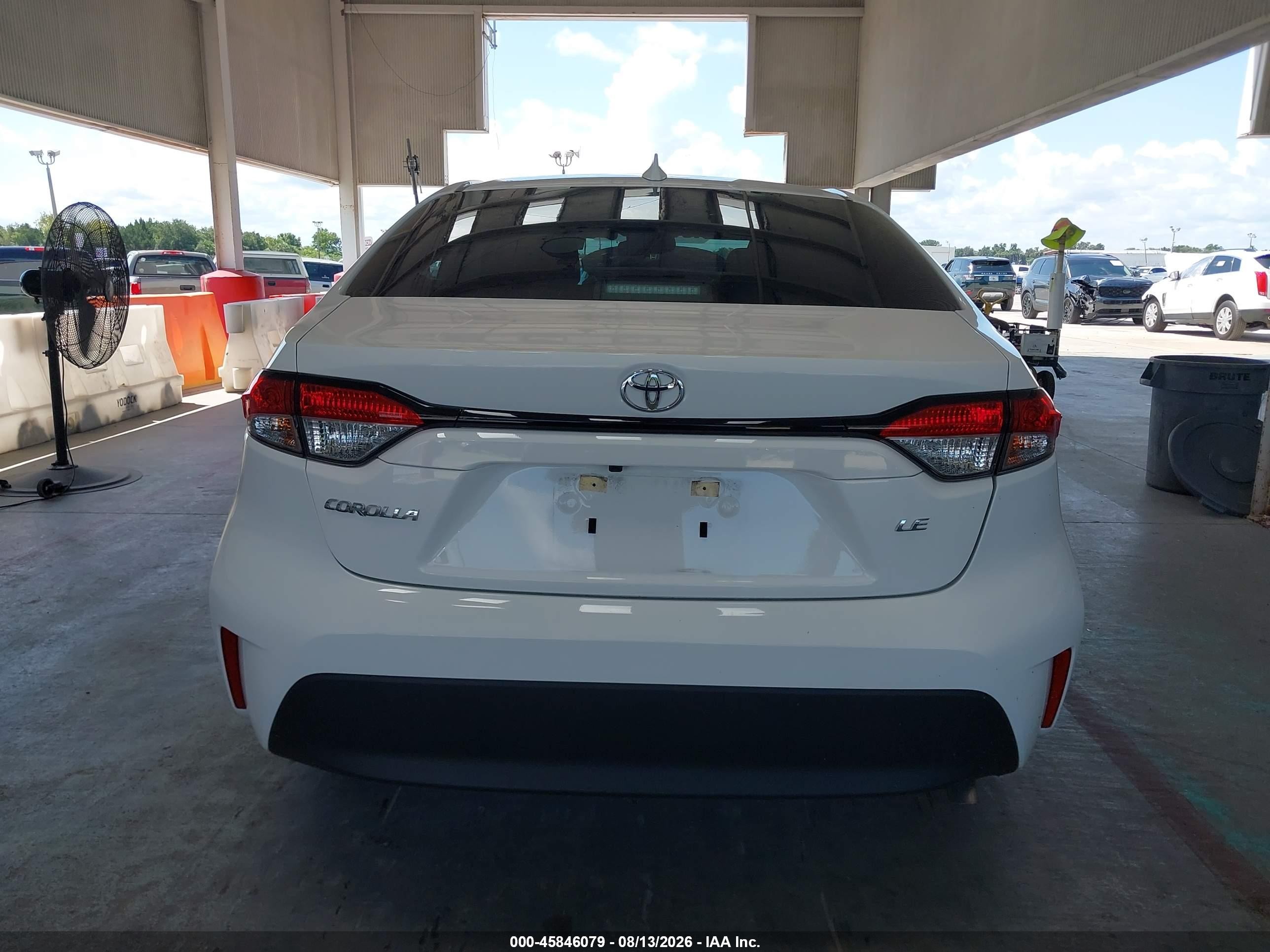 2025 Toyota Corolla Le White vin: 5YFB4MDEXSP344714