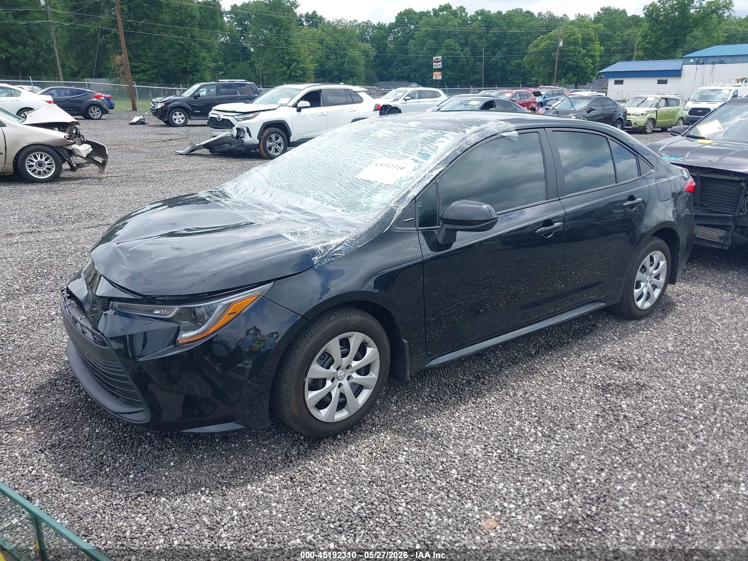 2026 Toyota Corolla Le Black vin: 5YFB4MDEXTP372241
