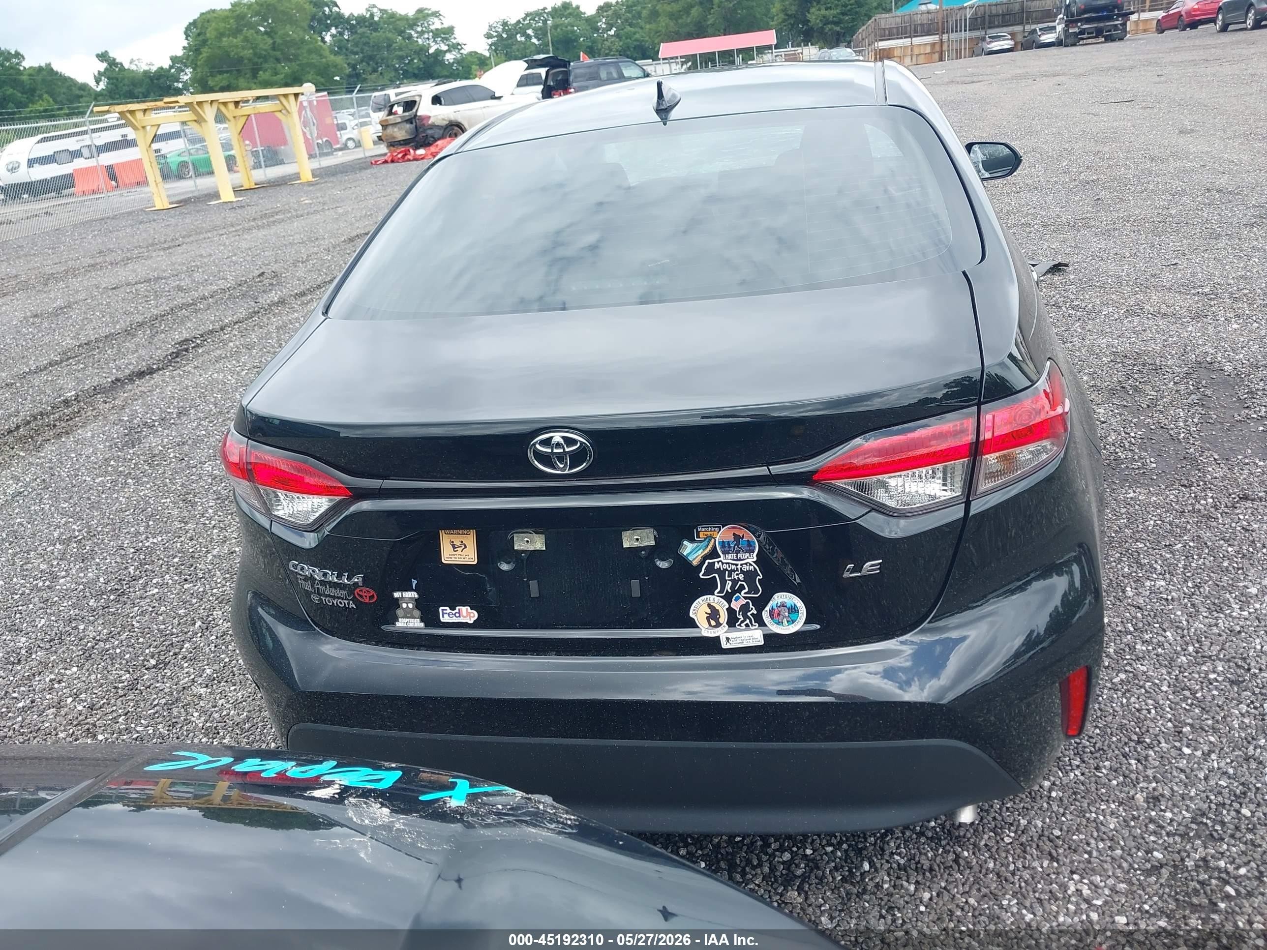2026 Toyota Corolla Le Black vin: 5YFB4MDEXTP372241