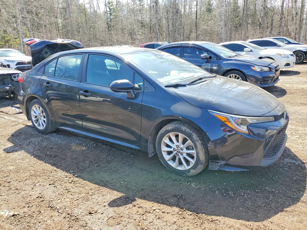 2021 Toyota Corolla Le Charcoal vin: 5YFBPMBE9MP205381