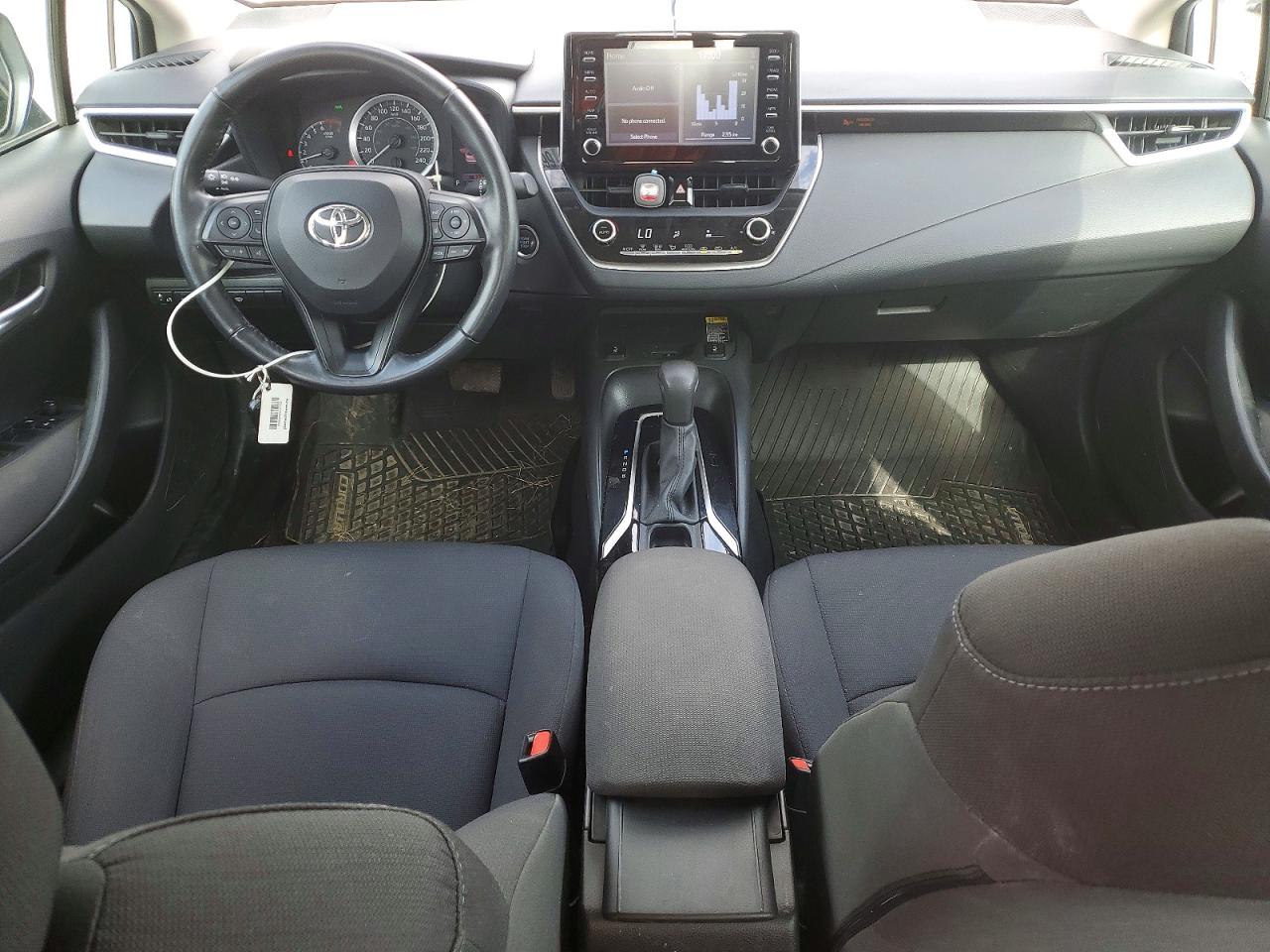 2020 Toyota Corolla Le White vin: 5YFBPRBE1LP036386