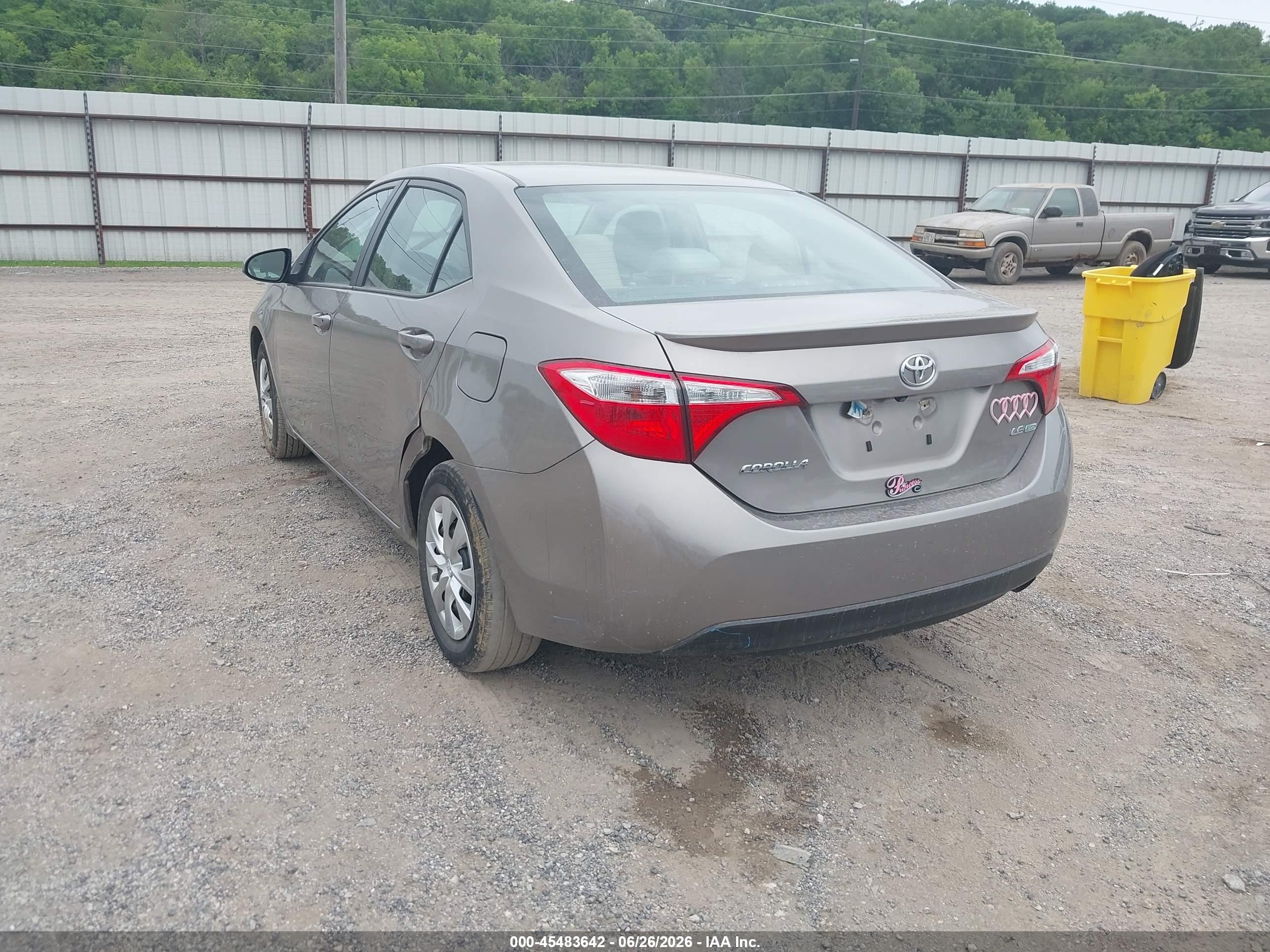 2014 Toyota Corolla Le Eco Tan vin: 5YFBPRHE0EP075285