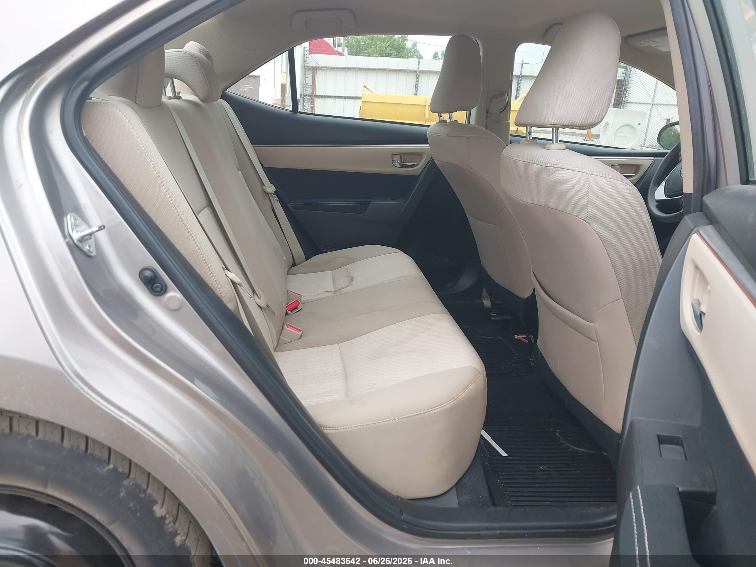 2014 Toyota Corolla Le Eco Tan vin: 5YFBPRHE0EP075285