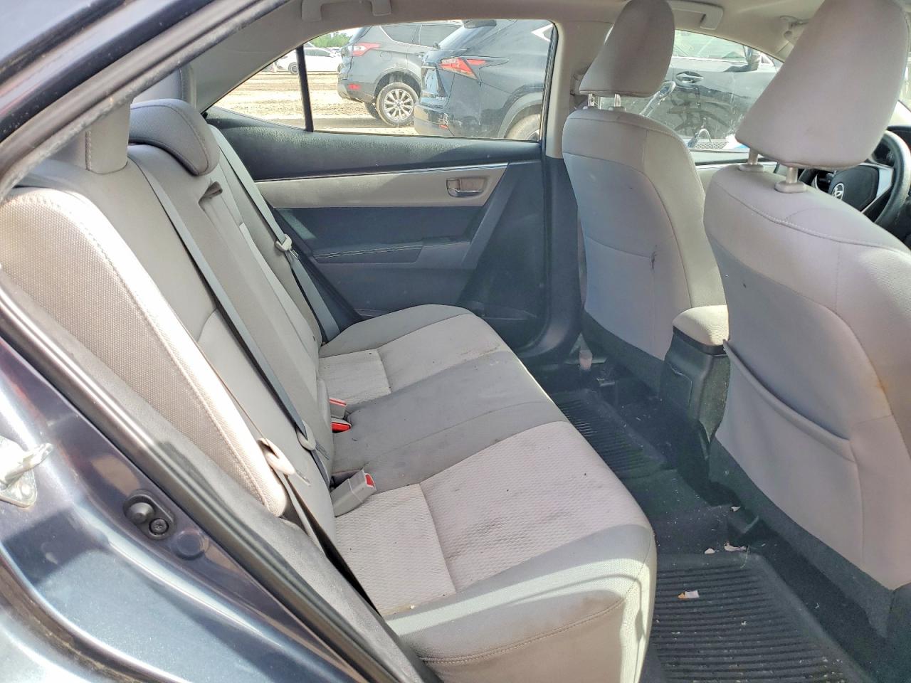 2015 Toyota Corolla Le Eco Plus Gray vin: 5YFBPRHE0FP256906